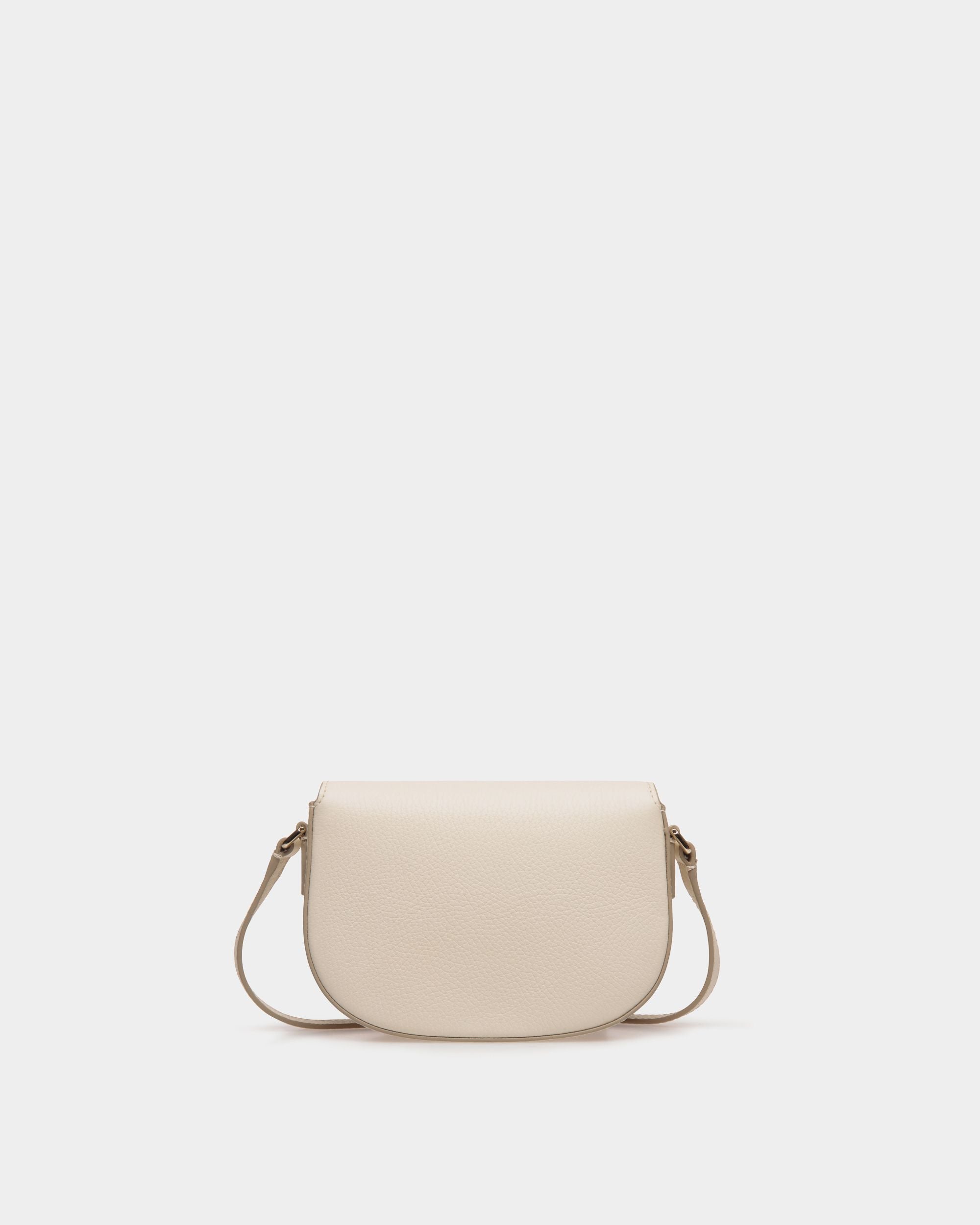 Minibag In White  Leather - 女性 - Bally - 02