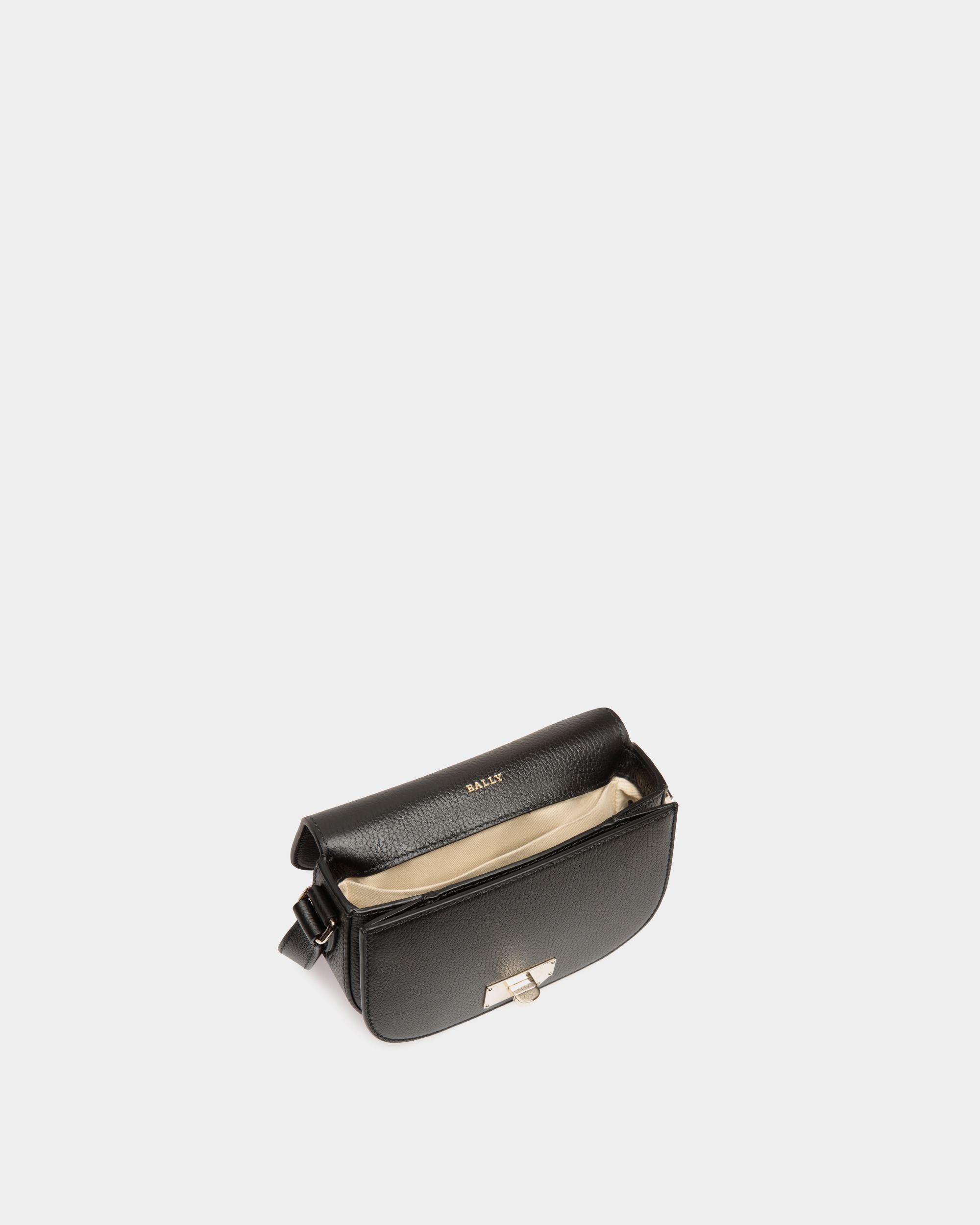 Minibag In Black  Leather - 女性 - Bally - 04