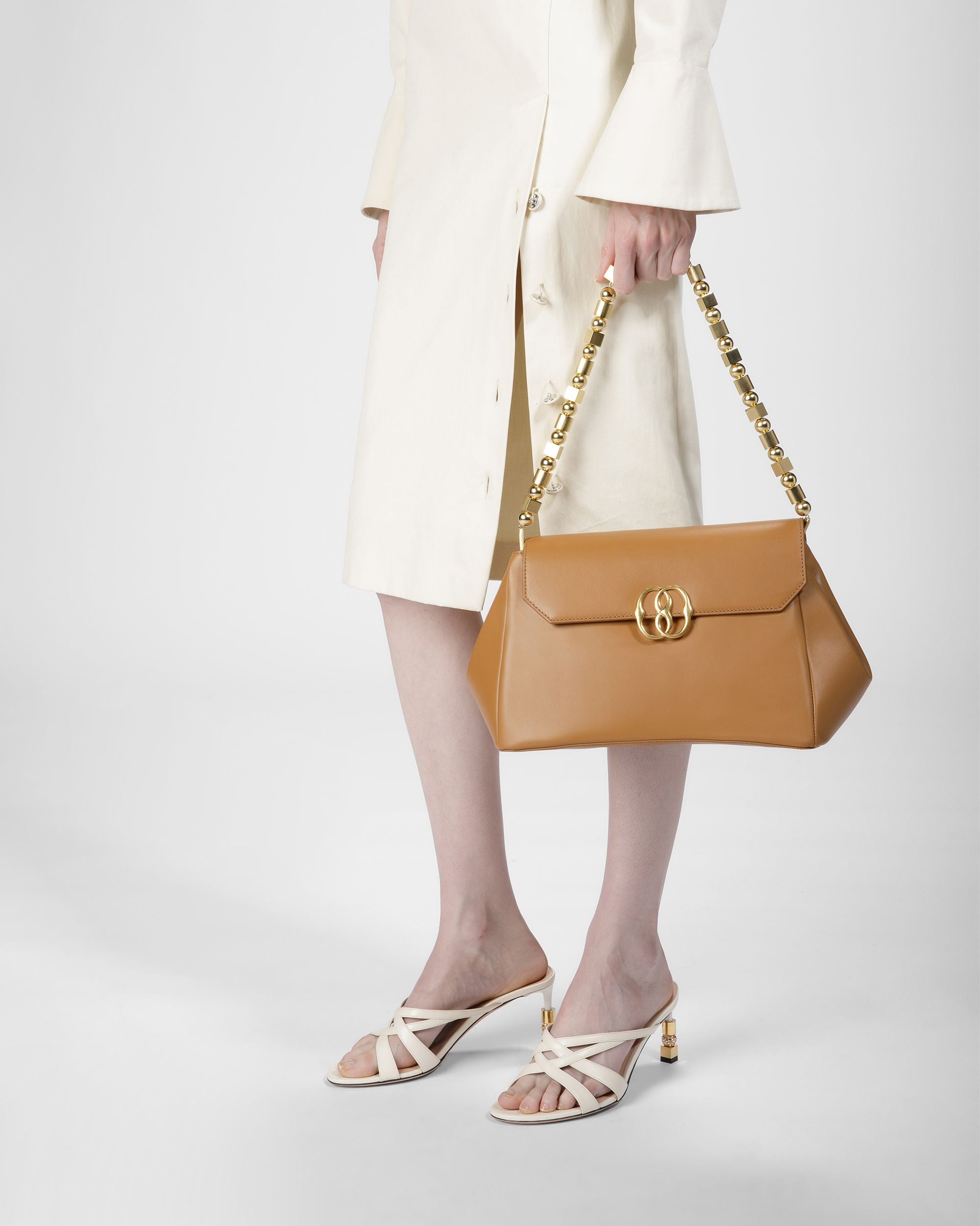 Emblem ショルダー バッグ プレーンレザー - 女性 - Bally - 09