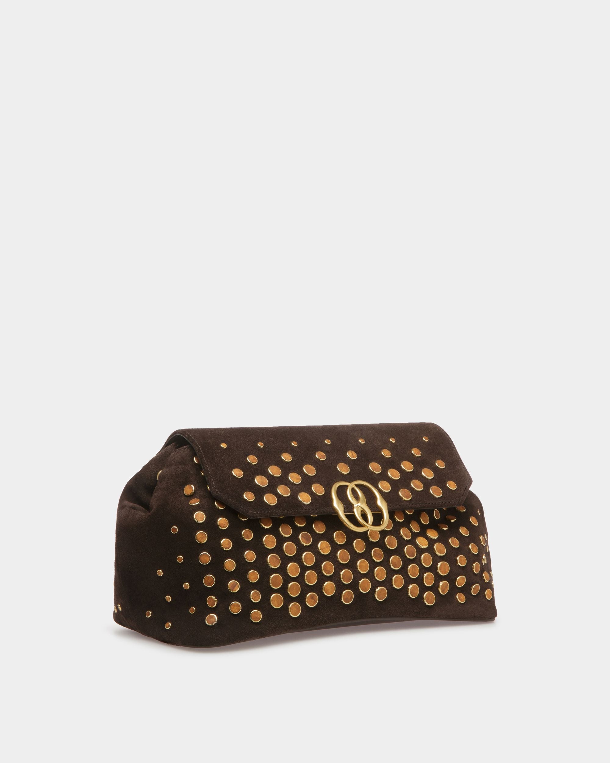 Emblem ショルダーバッグ ブラウン レザー - 女性 - Bally - 03