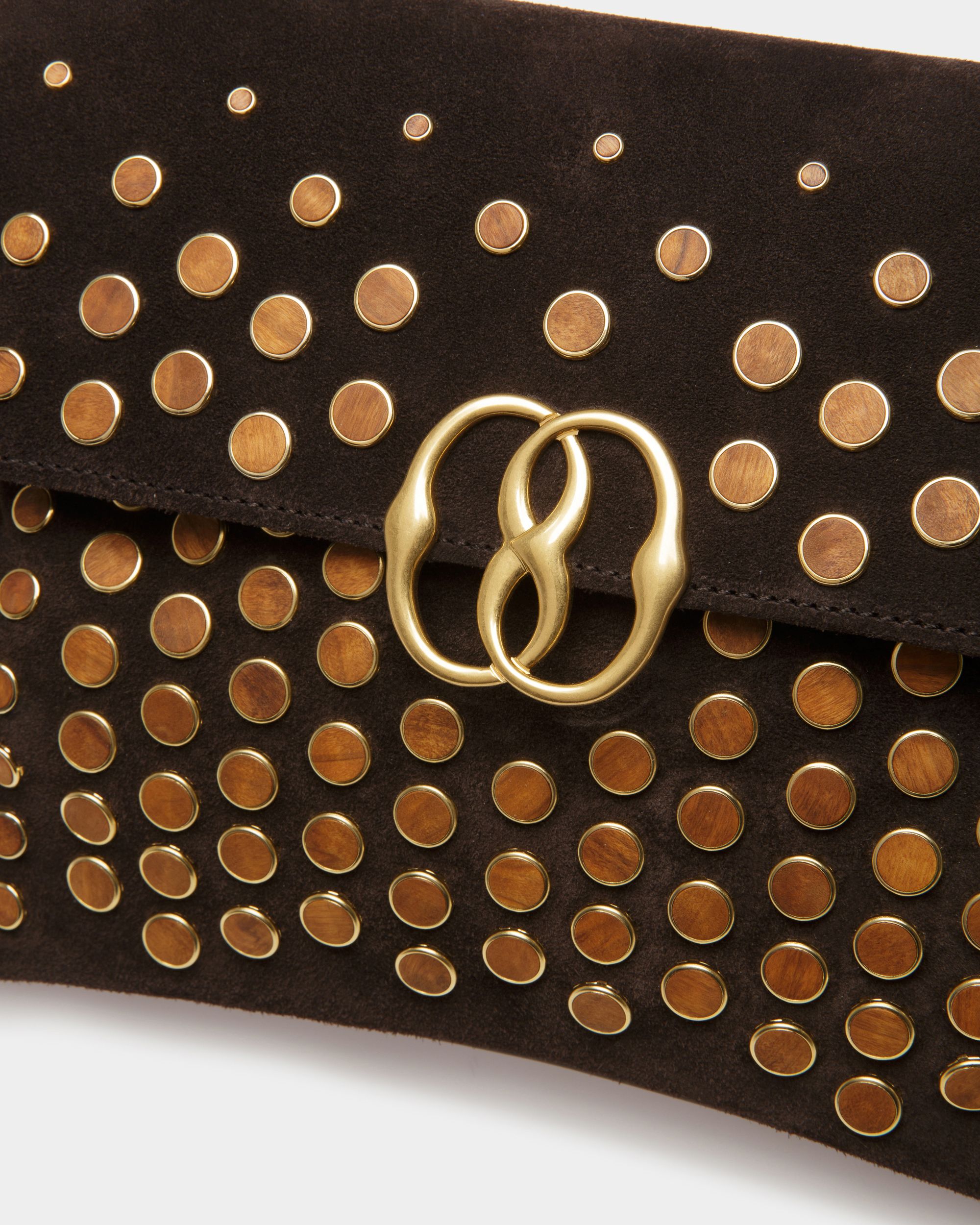 Emblem ショルダーバッグ ブラウン レザー - 女性 - Bally - 05