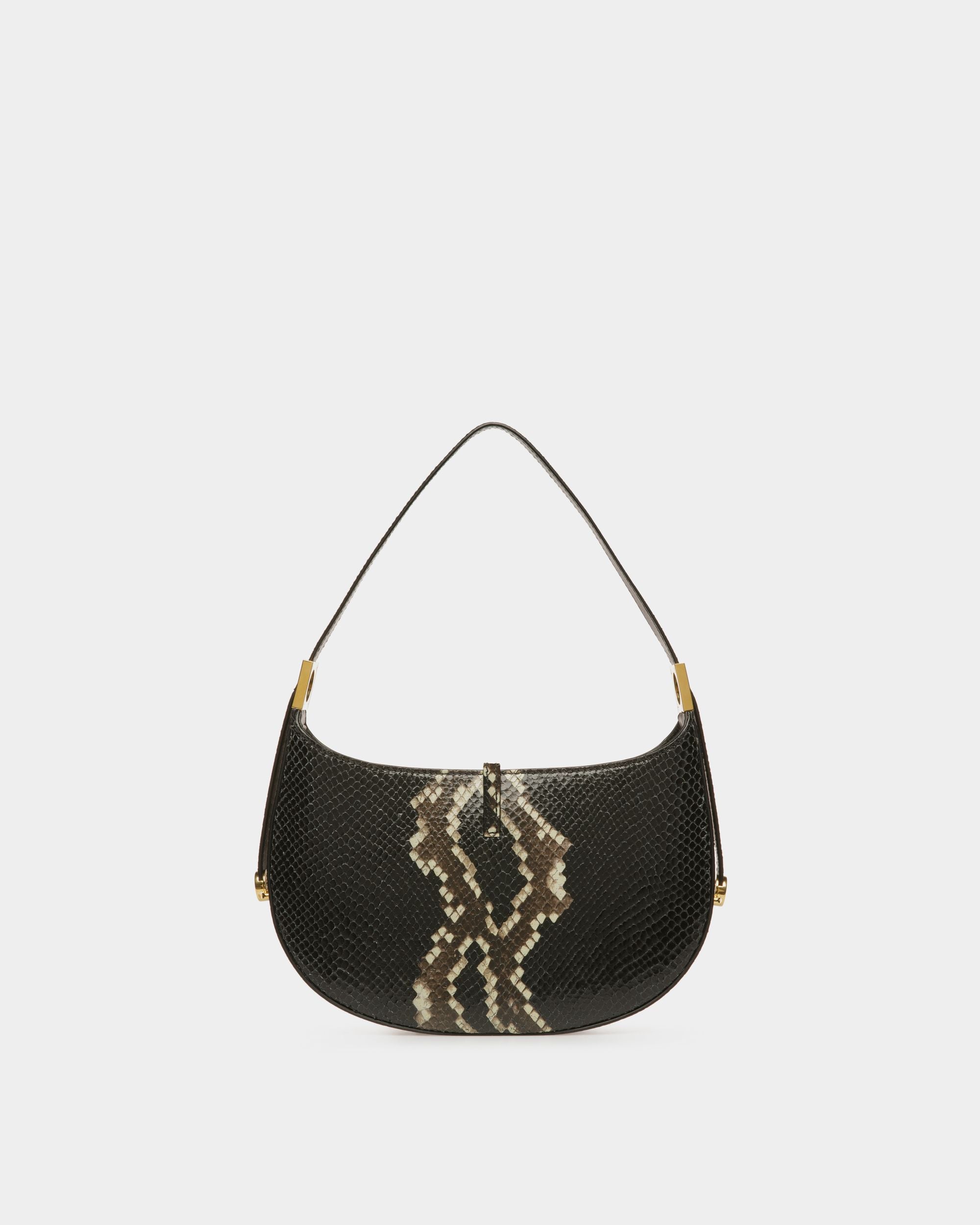 Block ショルダー バッグ パイソンプリント - 女性 - Bally - 03