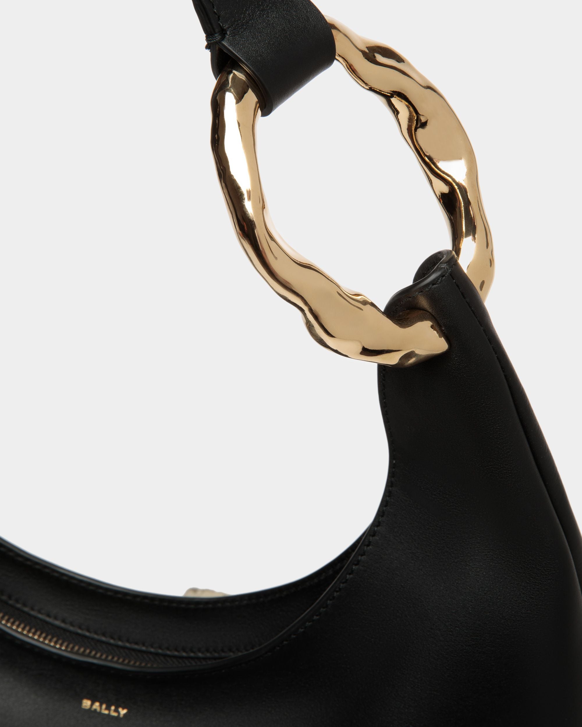 Baroque ホーボーバッグ ブラック レザー - 女性 - Bally - 05
