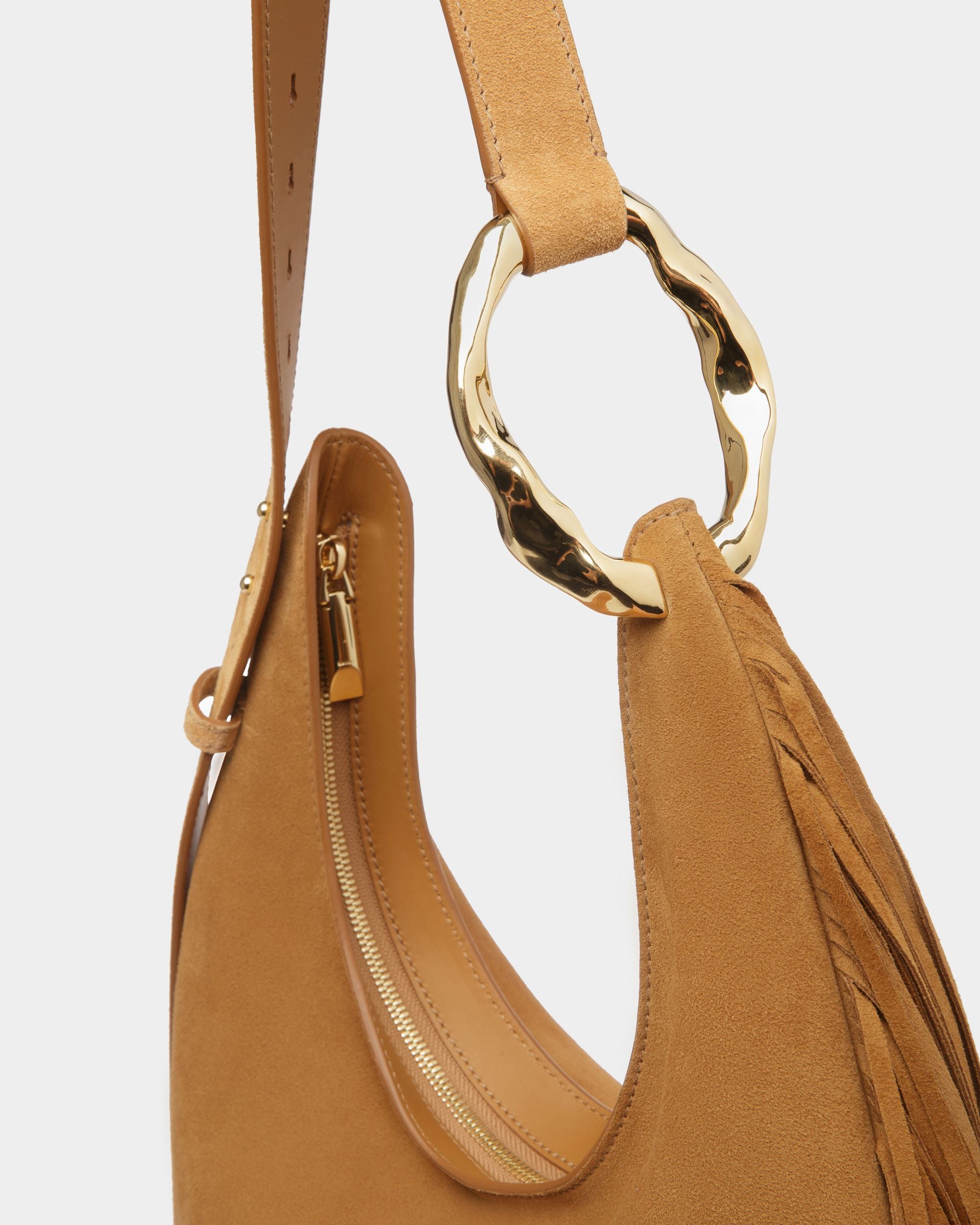 Baroque ホーボーバッグ デザートブラウン レザー - 女性 - Bally - 06