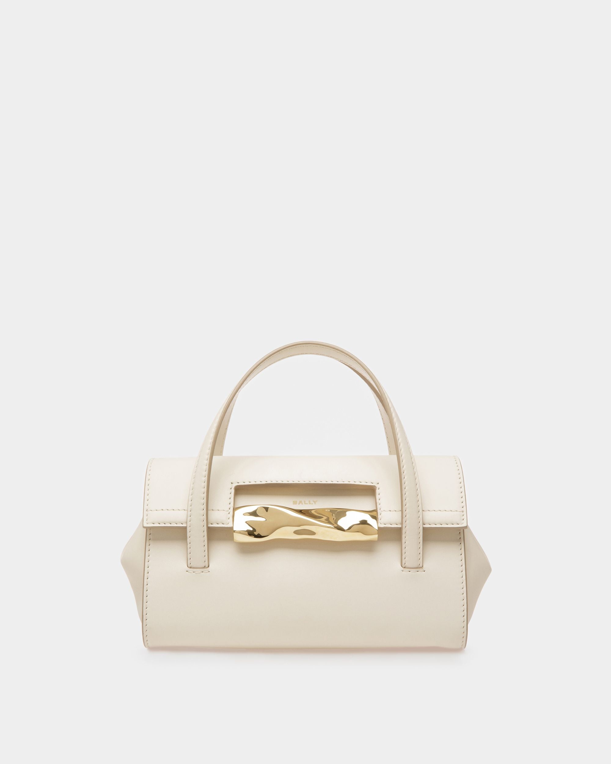Baroque ミニバッグ ボーンホワイト レザー - 女性 - Bally - 01