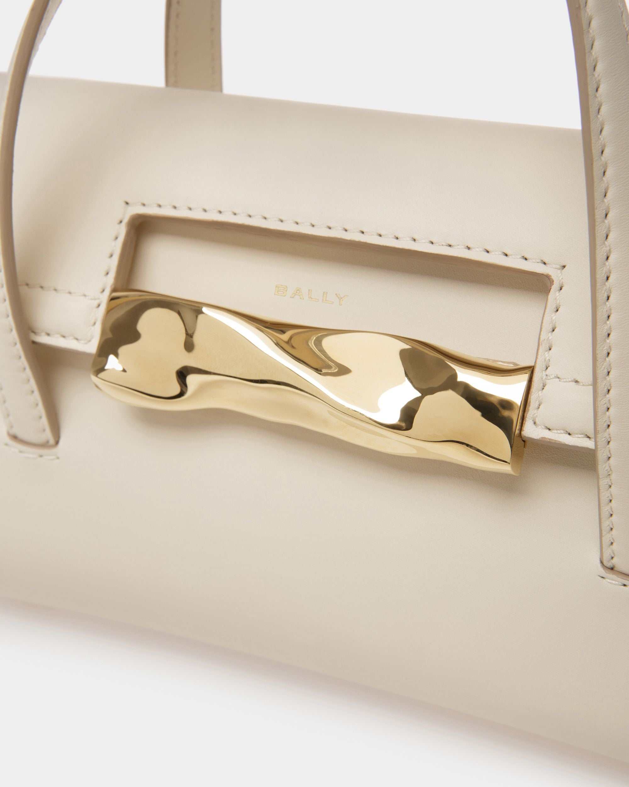 Baroque ミニバッグ ボーンホワイト レザー - 女性 - Bally - 06
