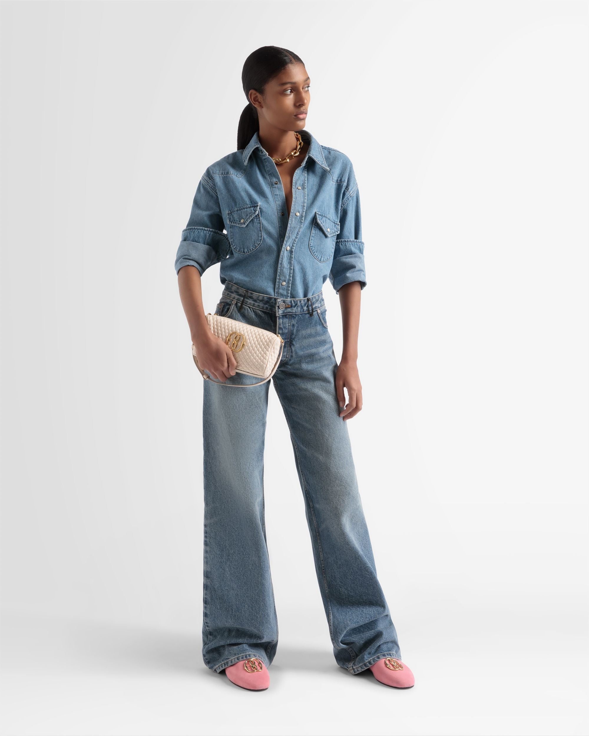 Emblem ミニバッグ キルティングレザー - 女性 - Bally - 02