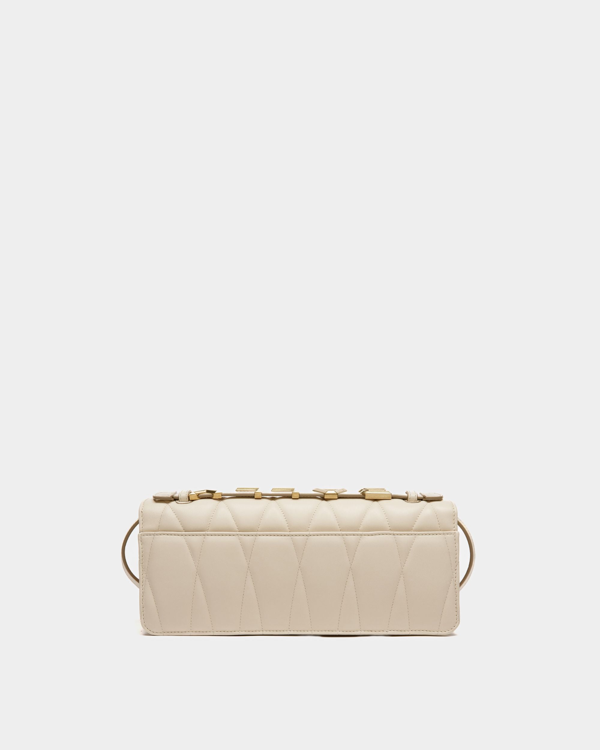ロゴ クロスボディバッグ ラージ ボーンホワイト レザー - 女性 - Bally - 03