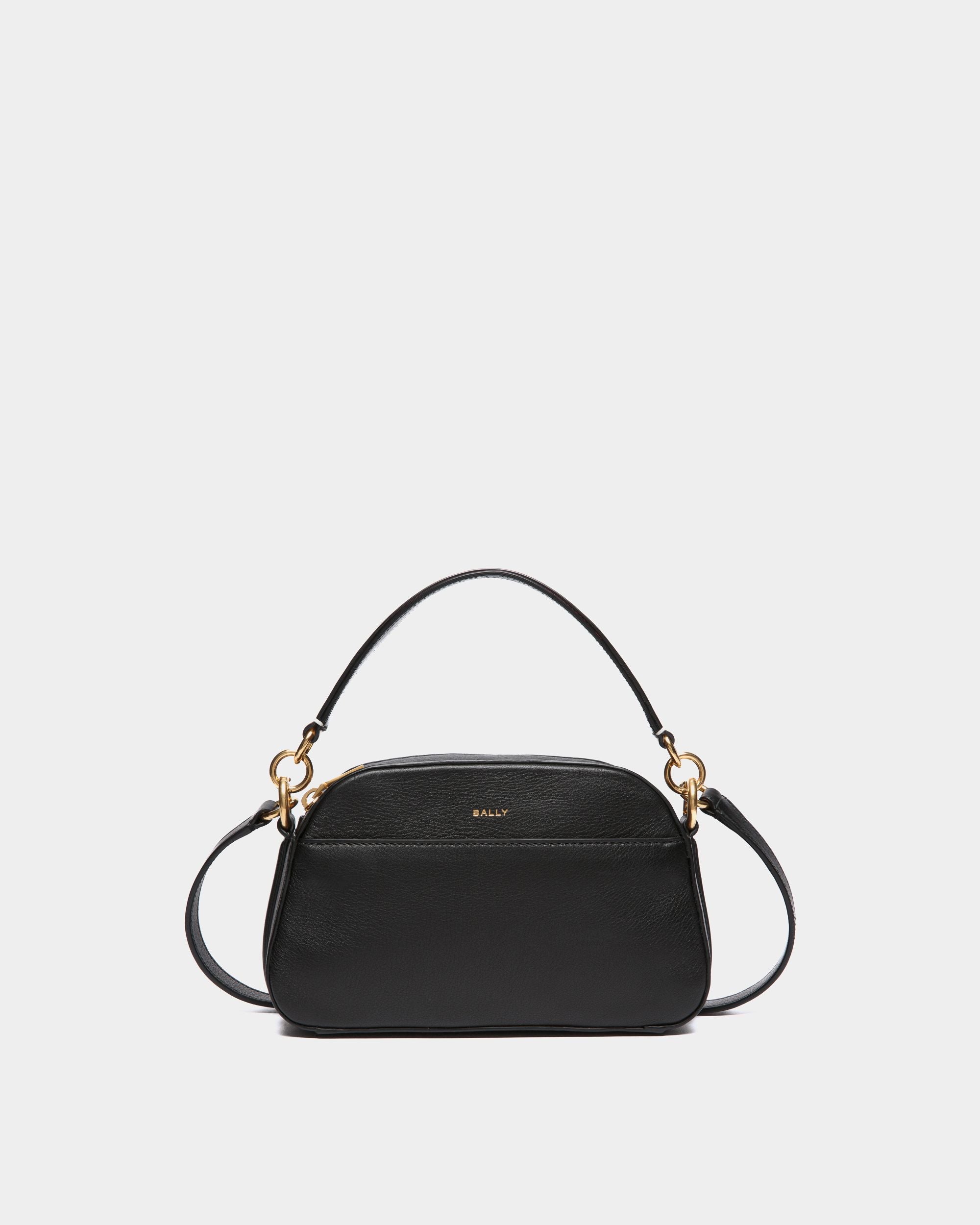 Code Crossbody In Black Leather - 女性 - Bally - 01