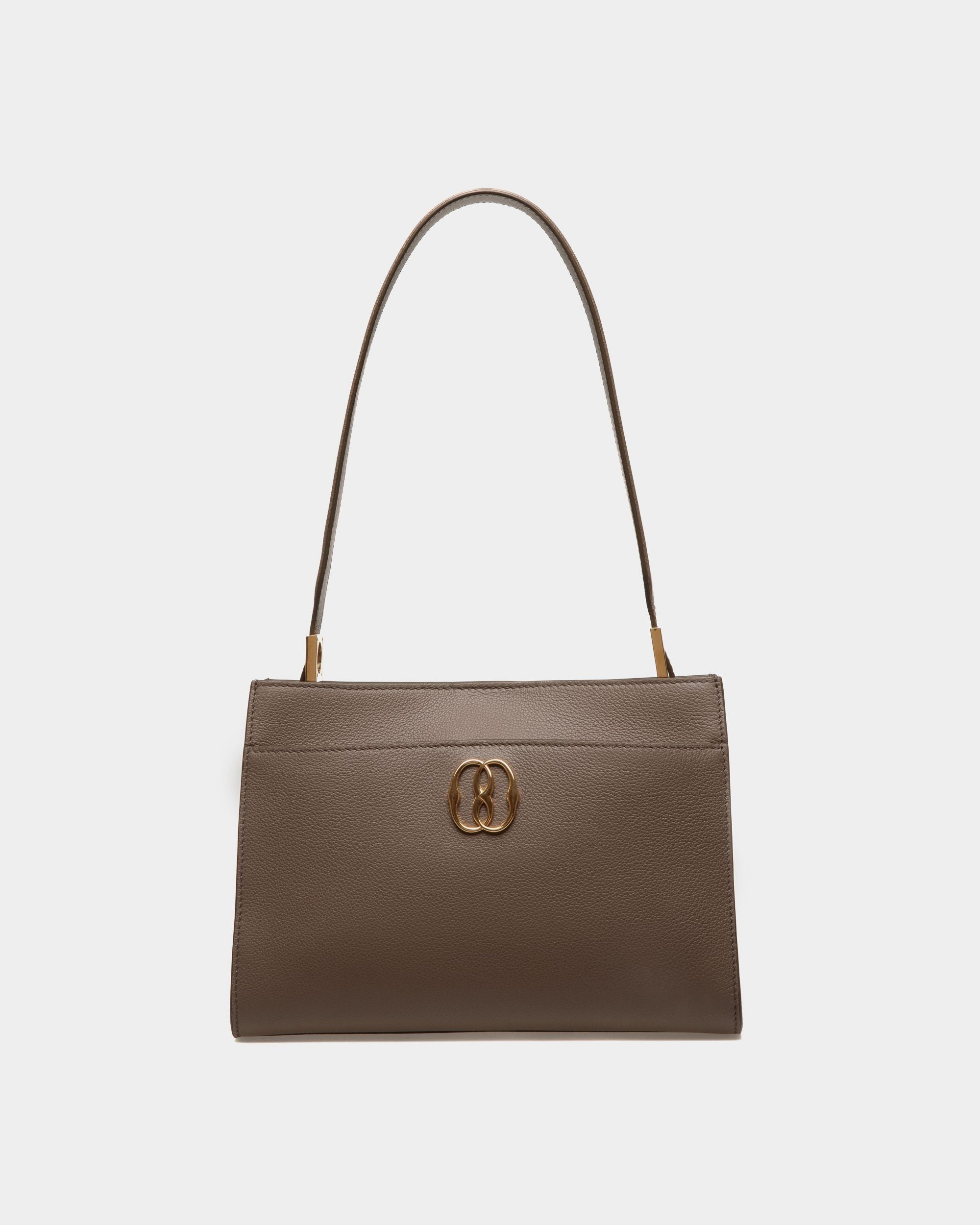 Emblem ショルダーバッグ ベージュ グレインレザー - 女性 - Bally - 01