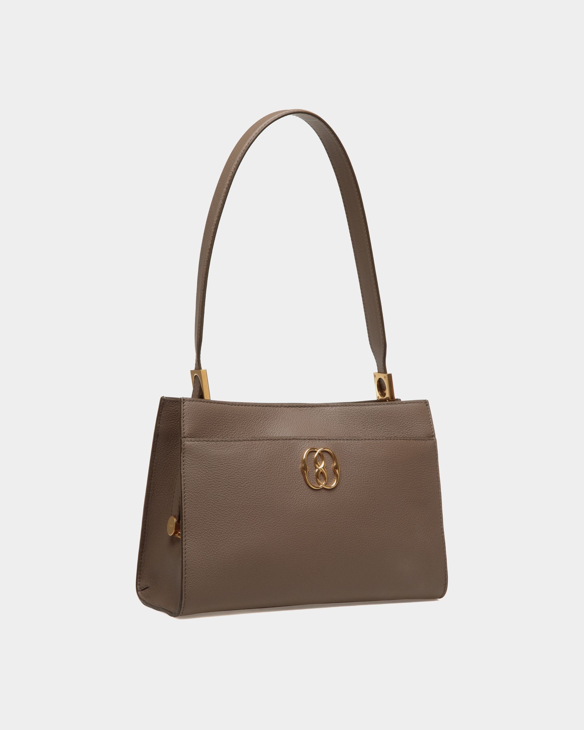 Emblem ショルダーバッグ ベージュ グレインレザー - 女性 - Bally - 03