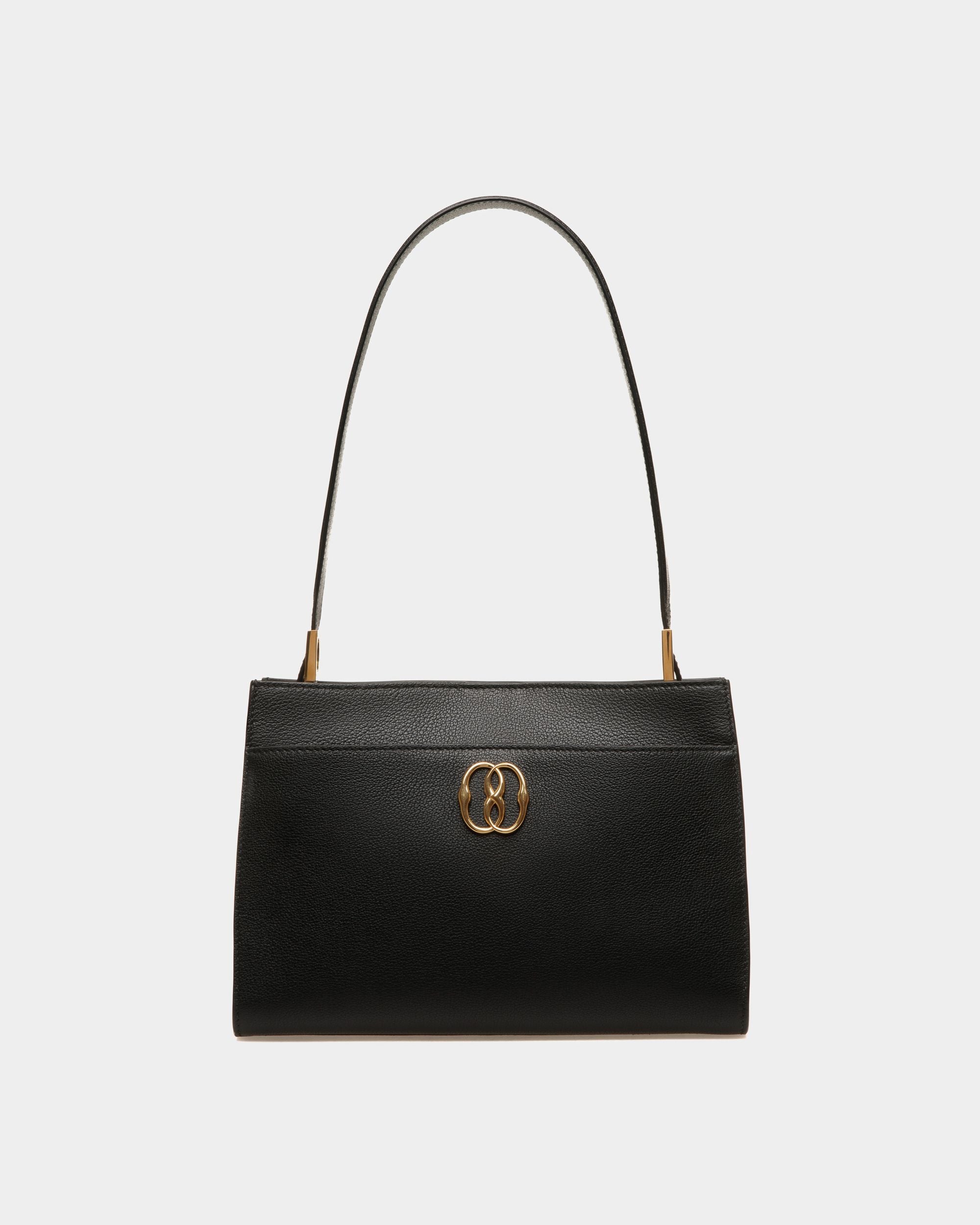 Emblem ショルダーバッグ ブラック グレインレザー - 女性 - Bally - 01