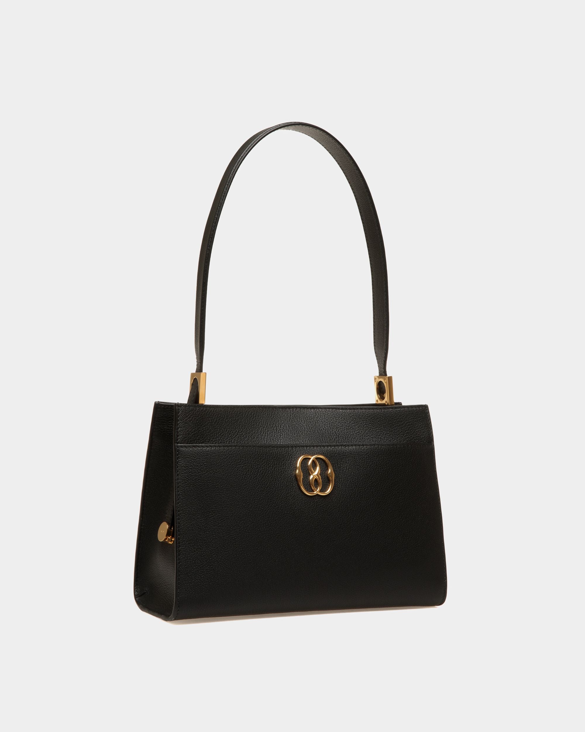 Emblem ショルダーバッグ ブラック グレインレザー - 女性 - Bally - 04