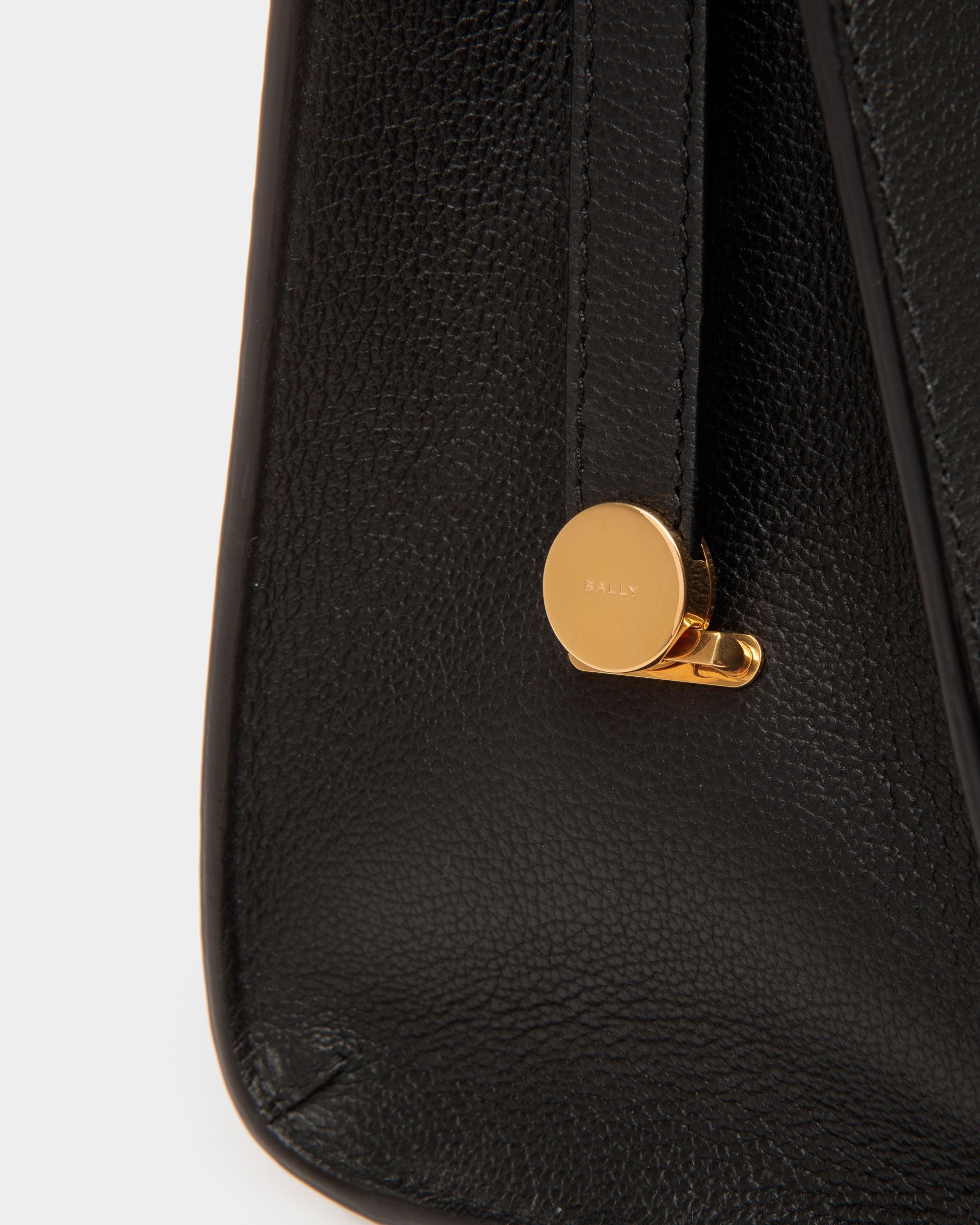 Emblem ショルダーバッグ ブラック グレインレザー - 女性 - Bally - 06