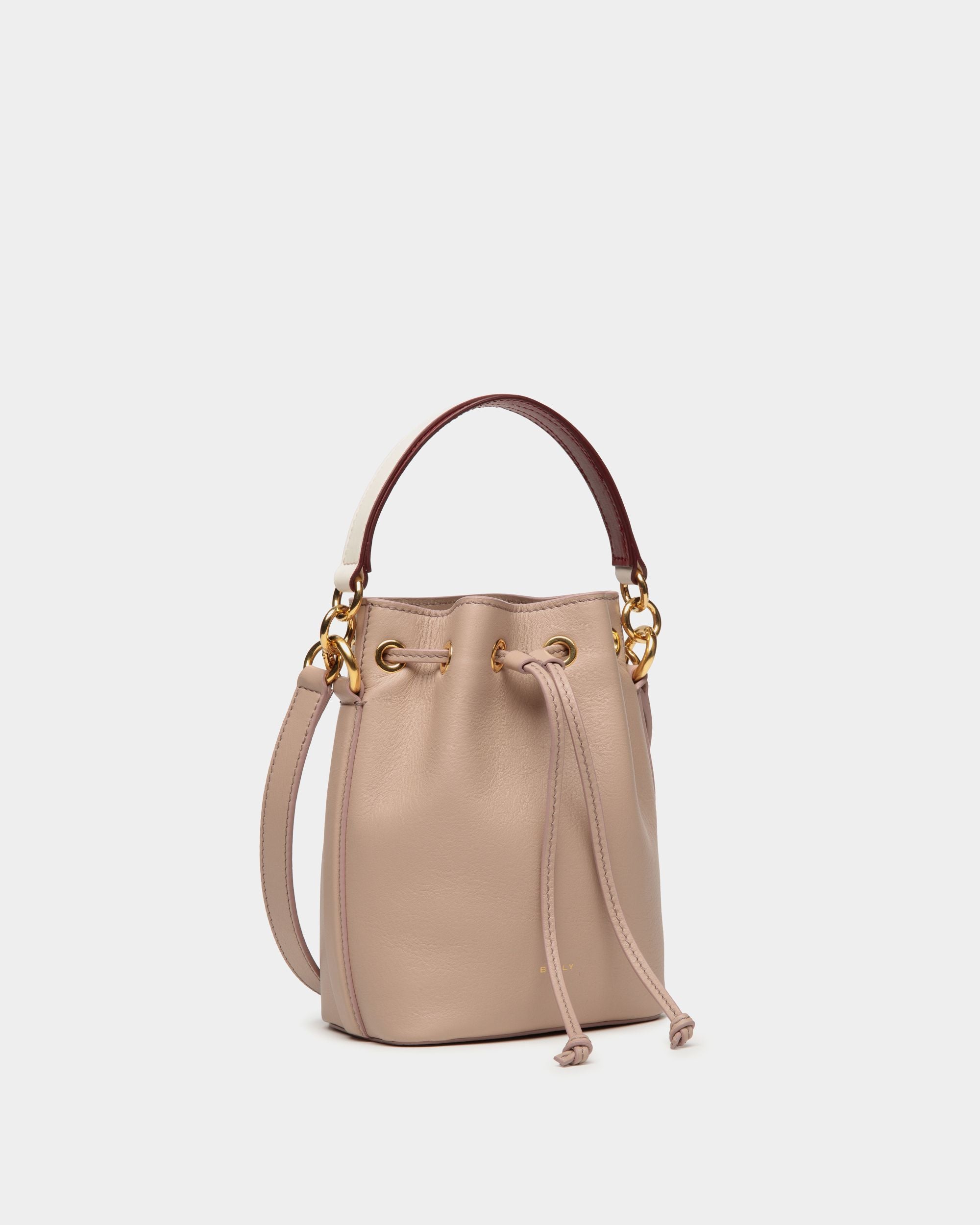 Code ミニ バケットバッグ Light Beige レザー - 女性 - Bally - 04