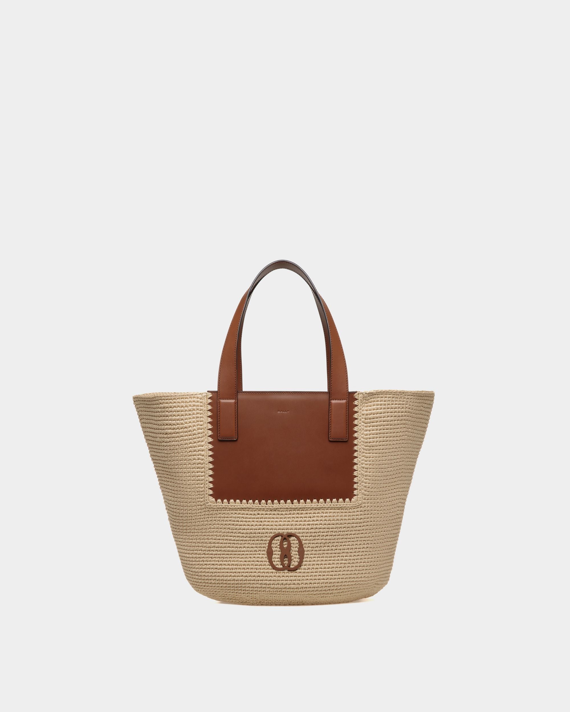 Lace トートバッグ コットン＆レザー - 女性 - Bally - 01