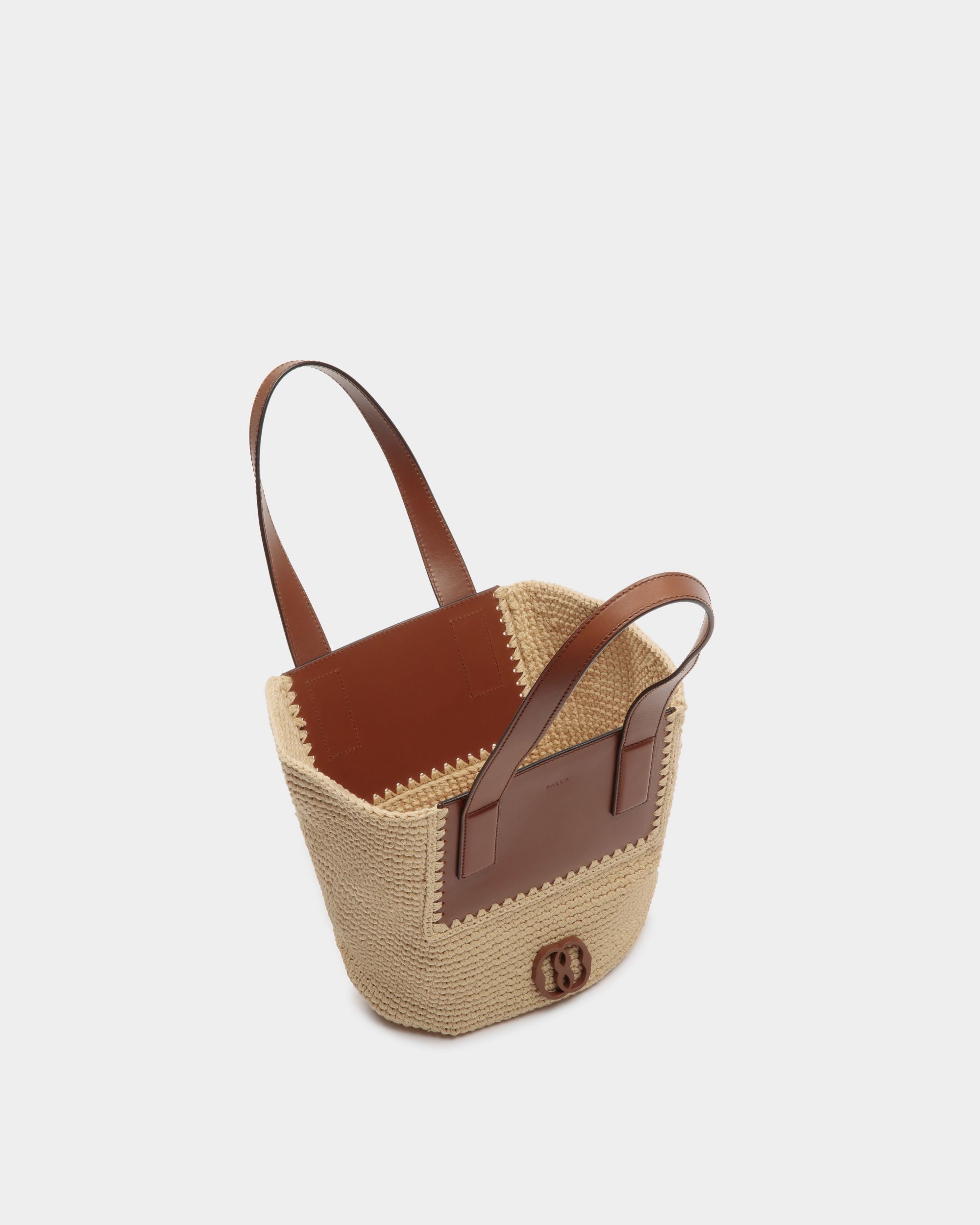 Lace トートバッグ コットン＆レザー - 女性 - Bally - 04
