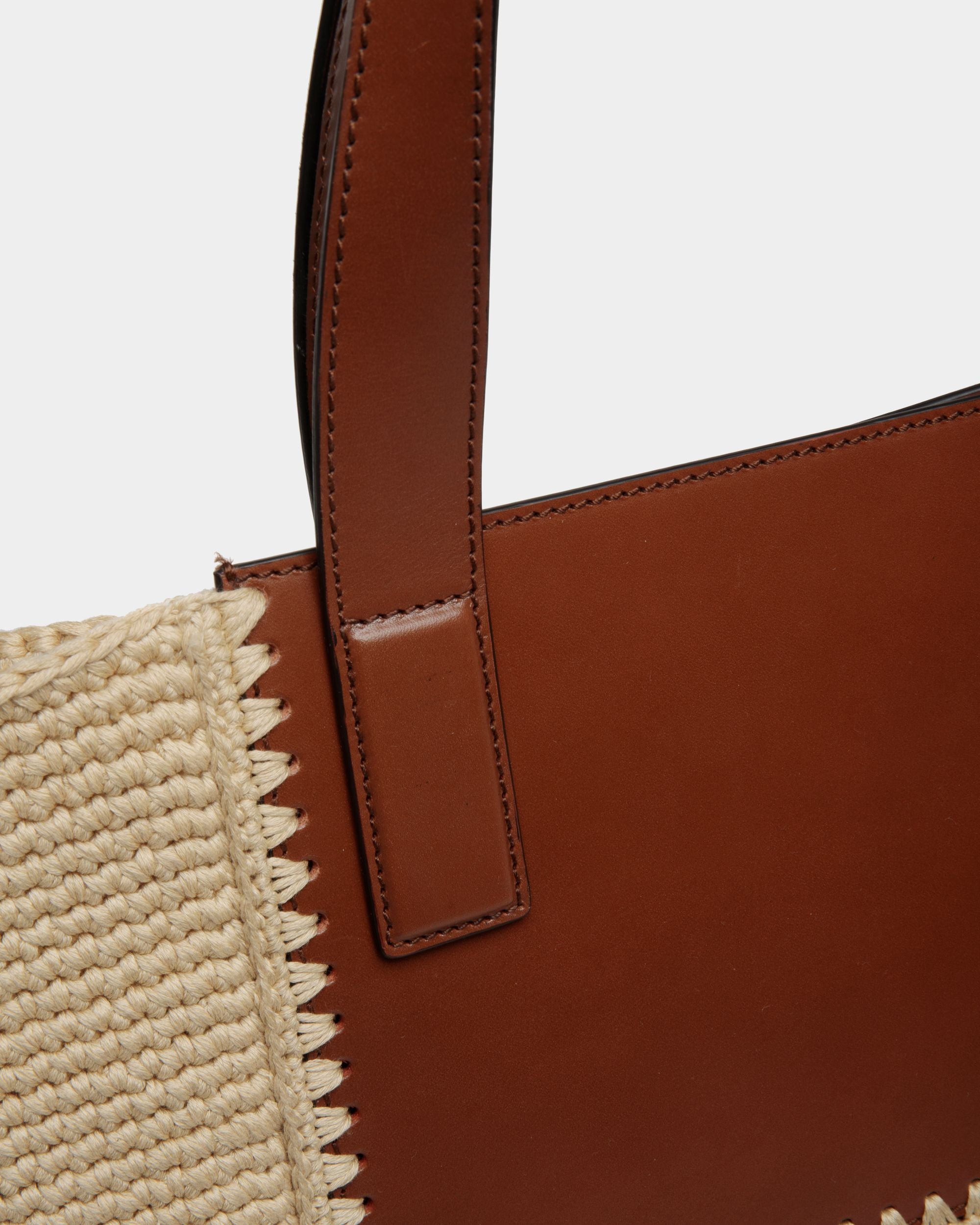 Lace トートバッグ コットン＆レザー - 女性 - Bally - 05