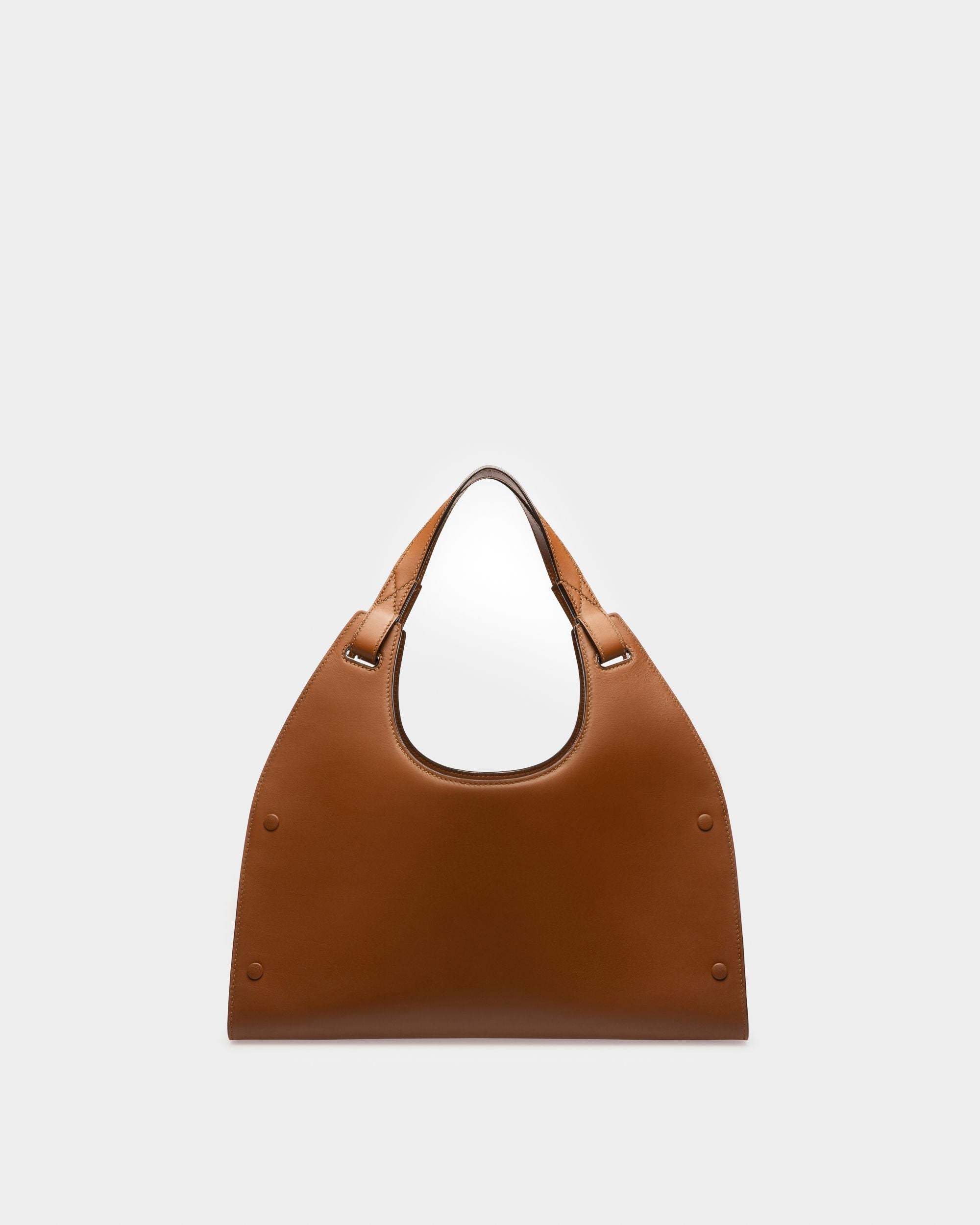 Ahres ブラウン レザー ショルダーバッグ - 女性 - Bally - 03