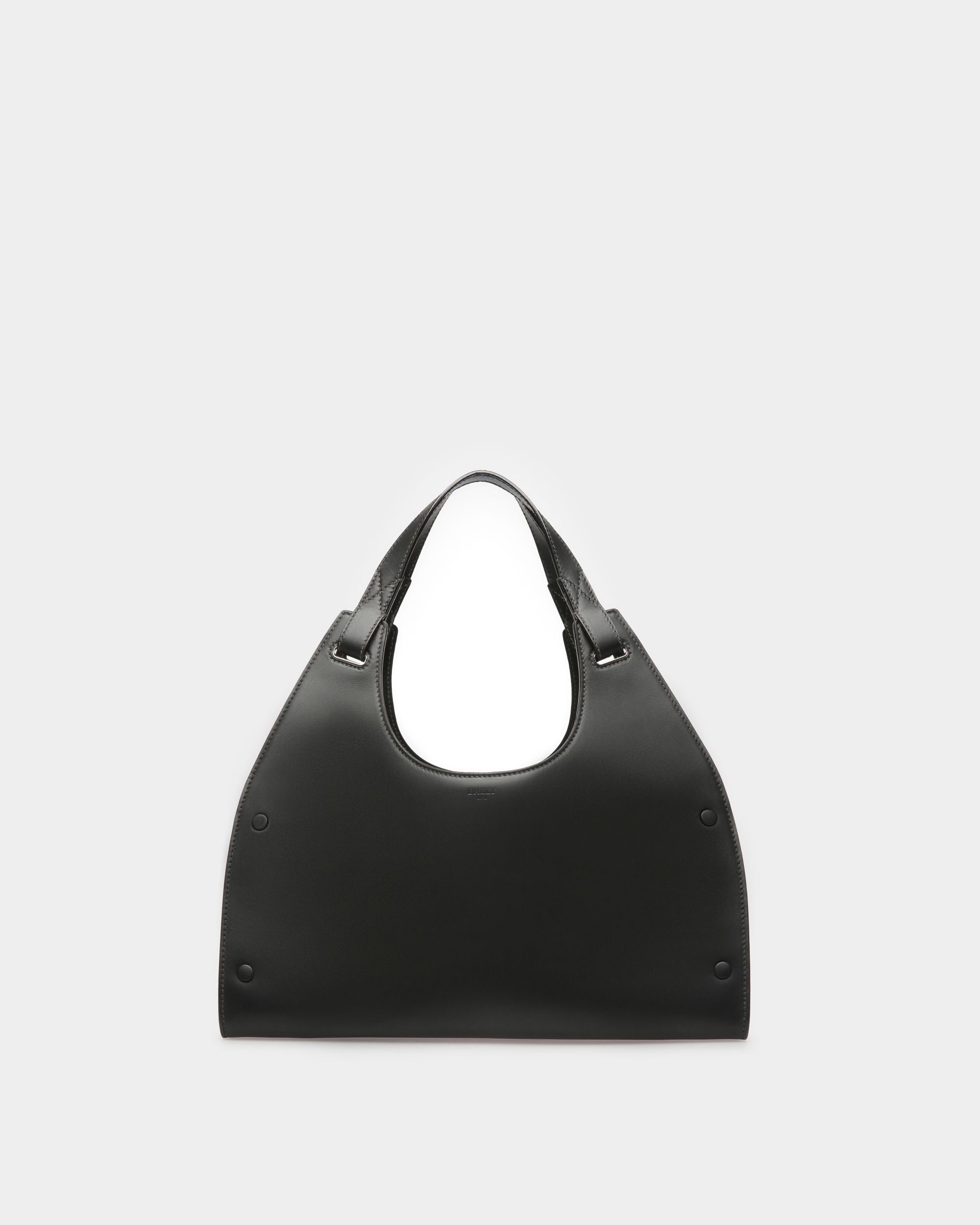 Ahres ブラック レザー ショルダーバッグ - 女性 - Bally - 01