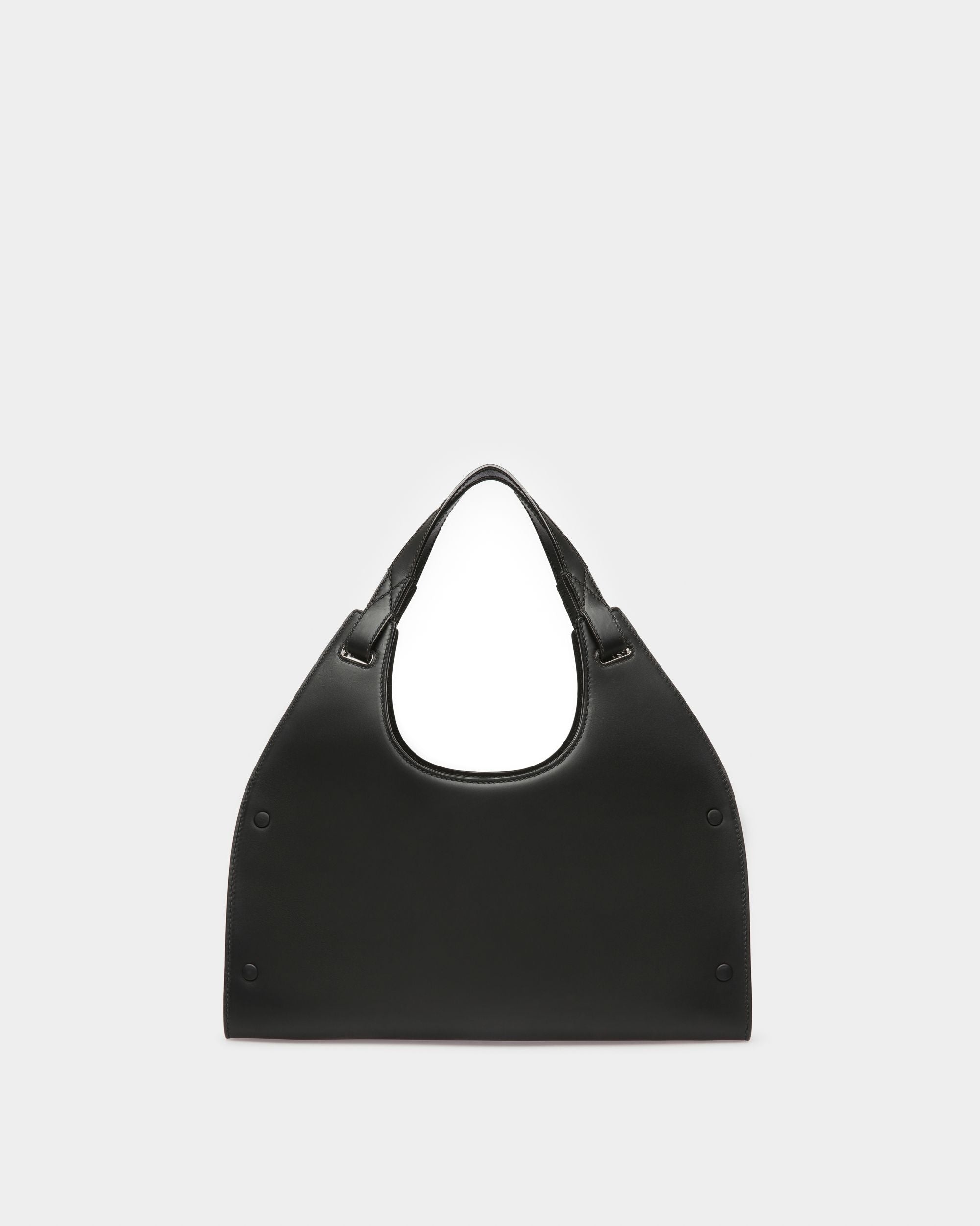 Ahres ブラック レザー ショルダーバッグ - 女性 - Bally - 03