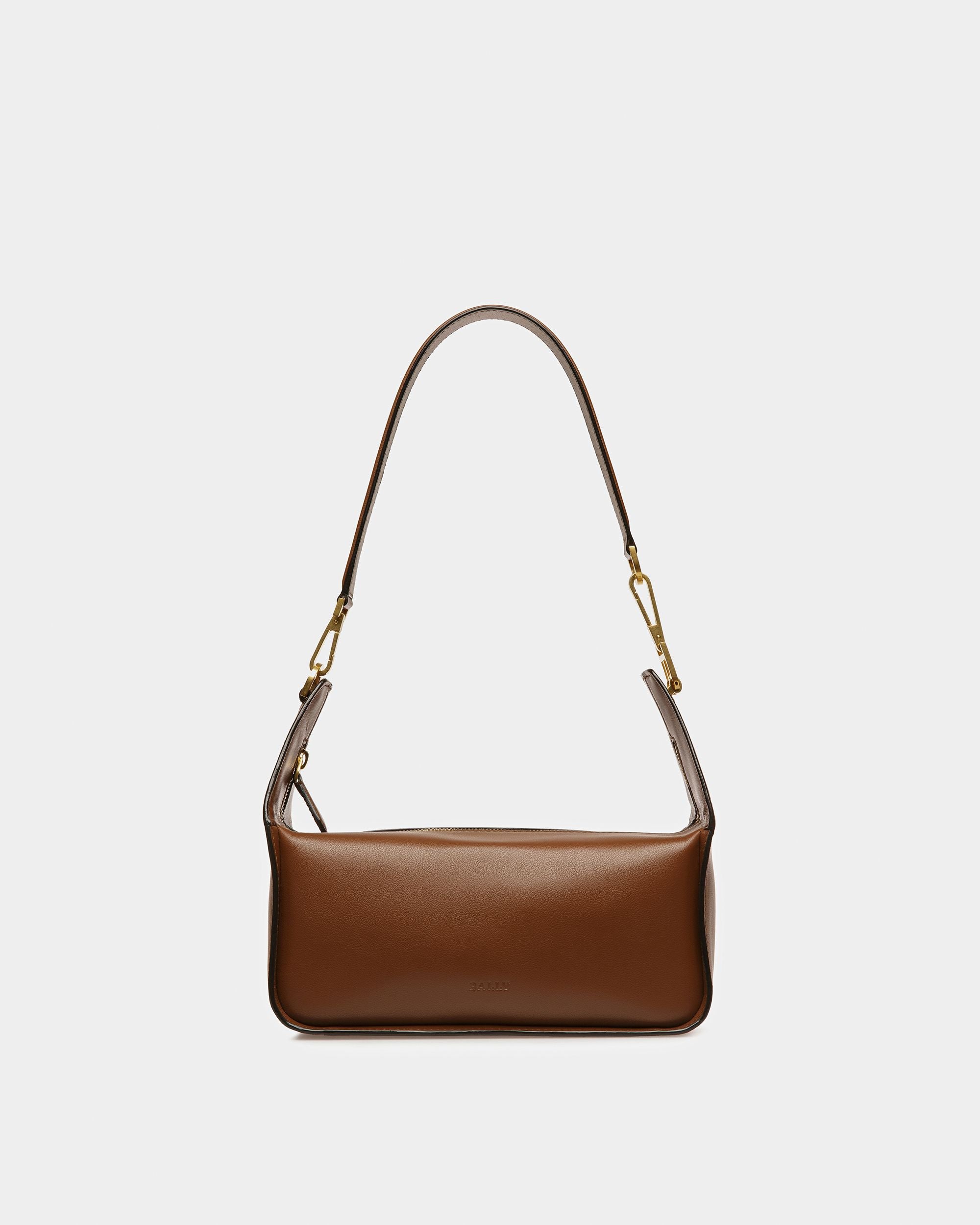 B-Hook ブラウン レザー ショルダーバッグ - 女性 - Bally - 08