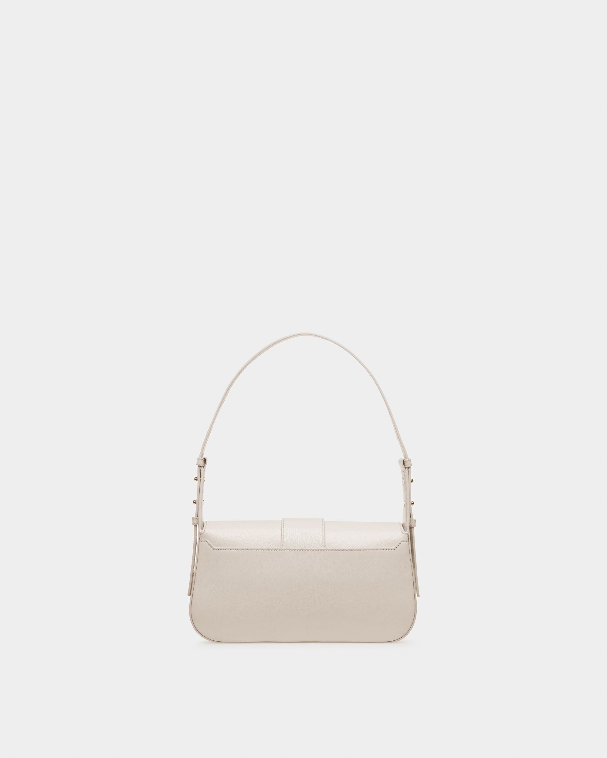 Jadha ボーンホワイト レザー ショルダーバッグ - 女性 - Bally - 03