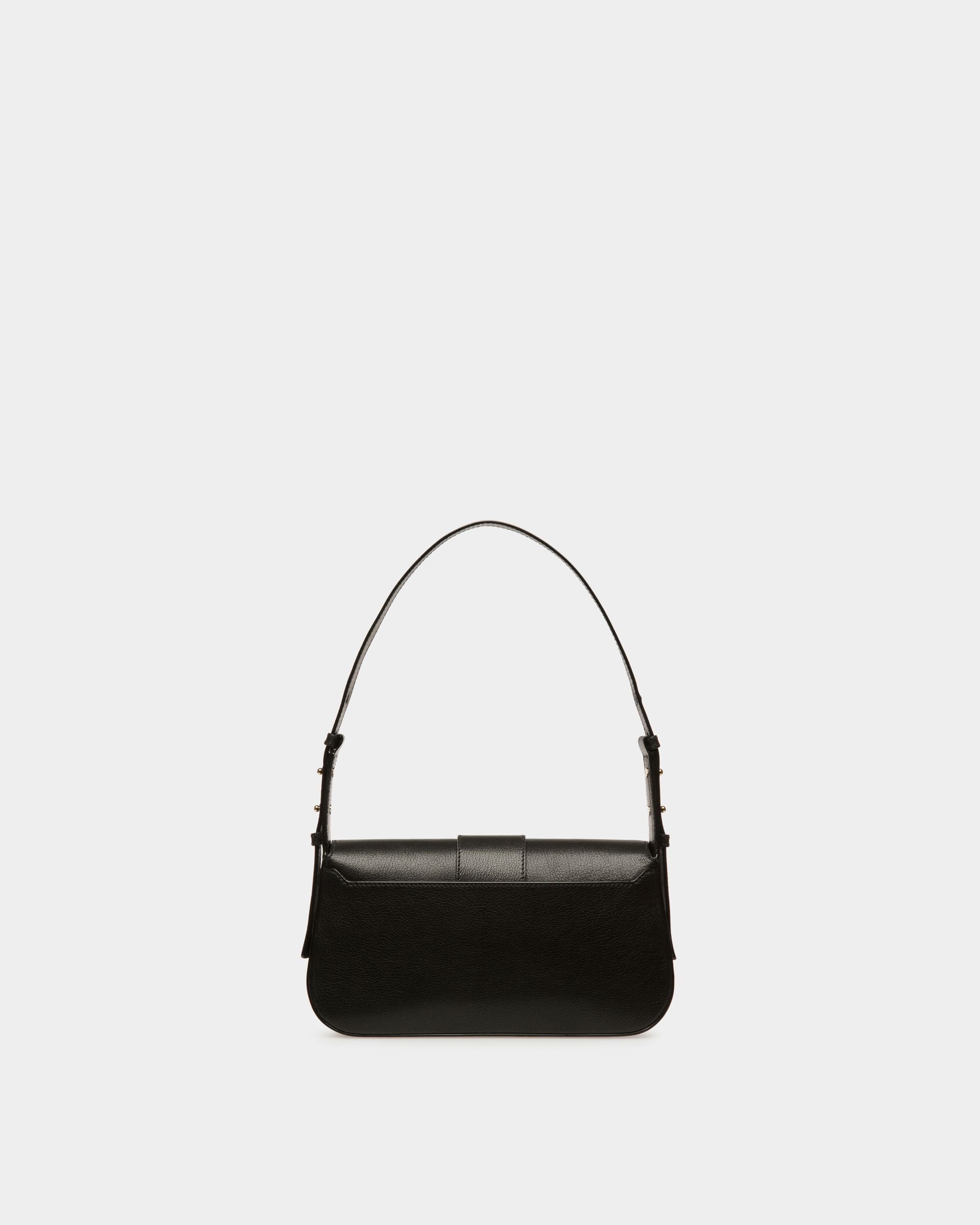 Jadha ブラック レザー ショルダーバッグ - 女性 - Bally - 03