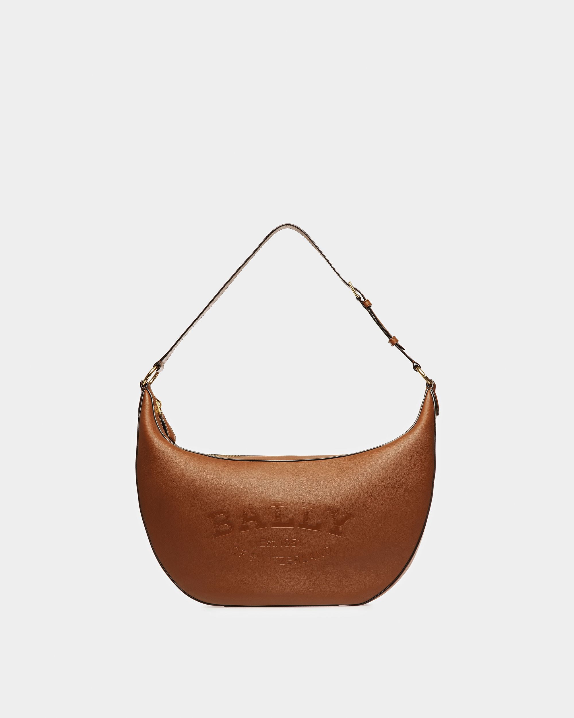 Charo ブラウン レザー ショルダーバッグ - 女性 - Bally - 01