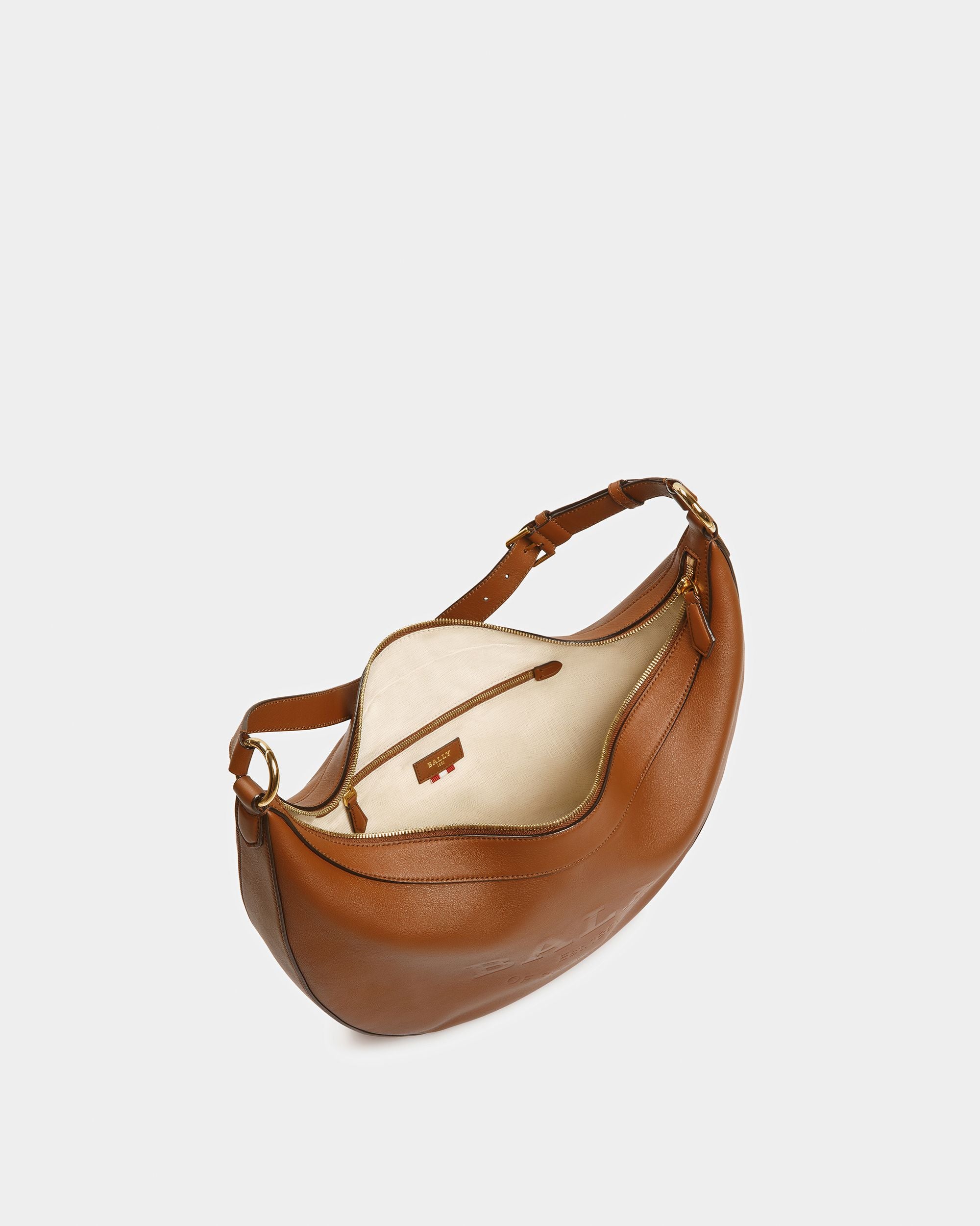 Charo ブラウン レザー ショルダーバッグ - 女性 - Bally - 04