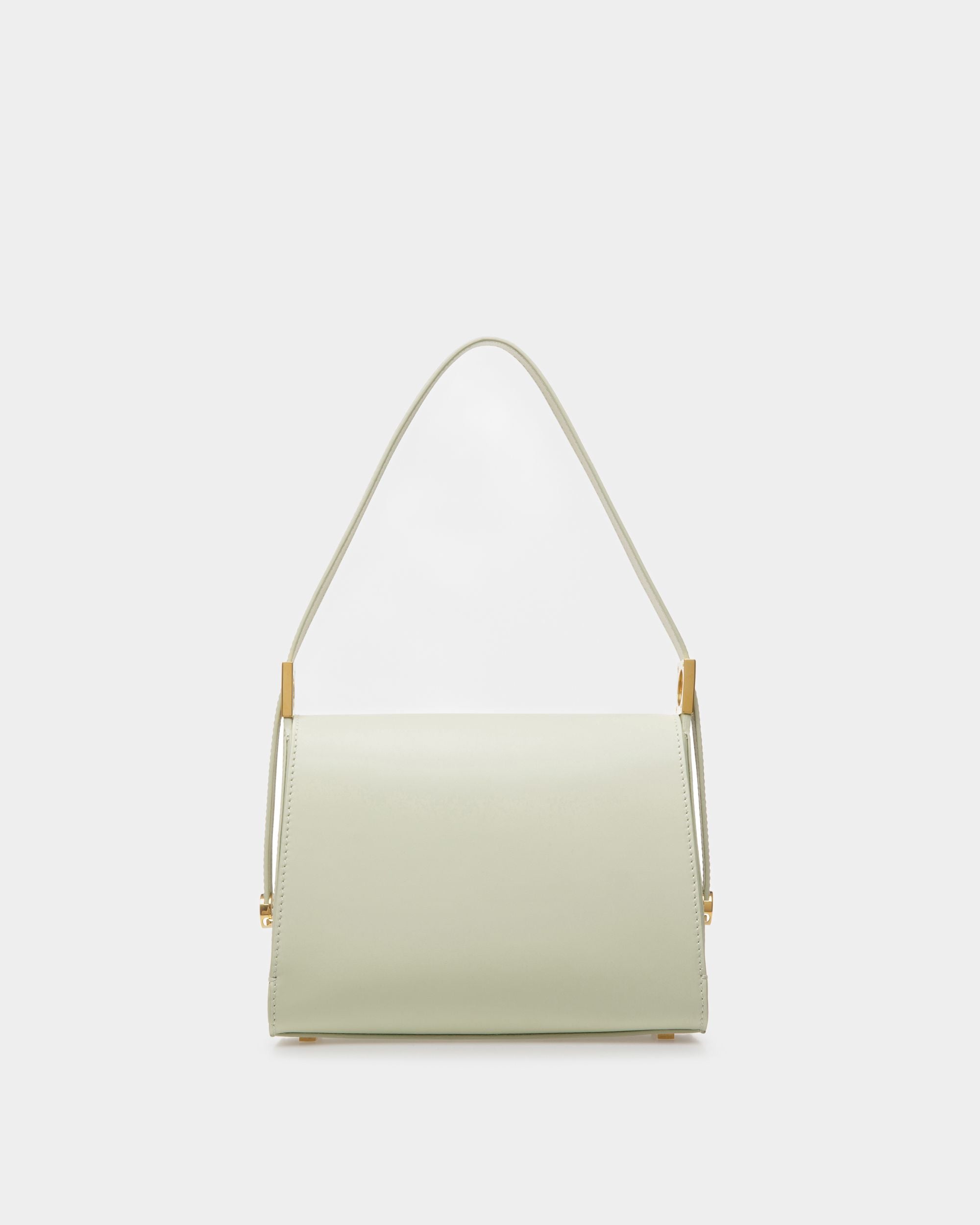Emblem トップハンドルバッグ ベビーグリーン レザー - 女性 - Bally - 03