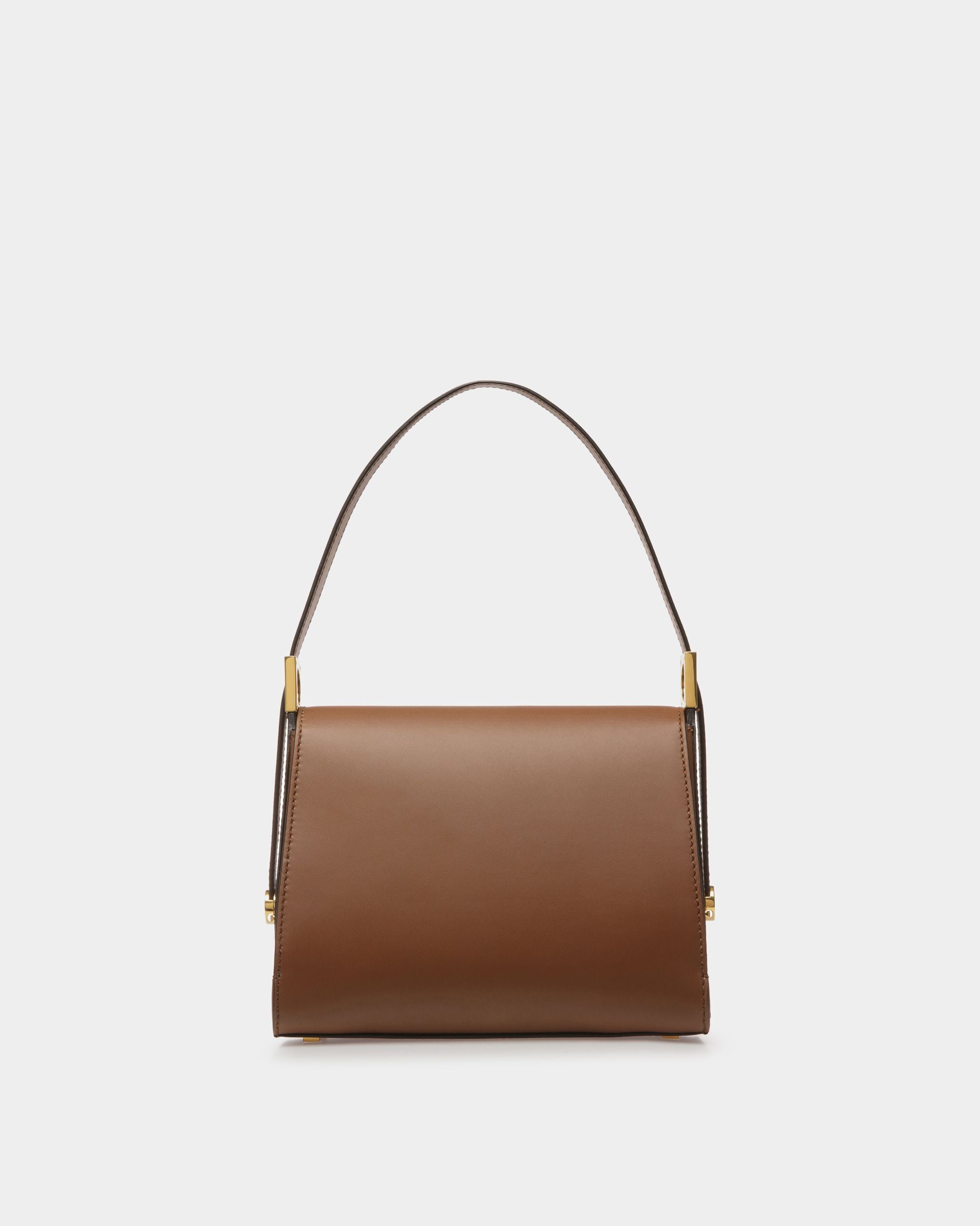 Emblem トップハンドルバッグ ブラウン レザー - 女性 - Bally - 02