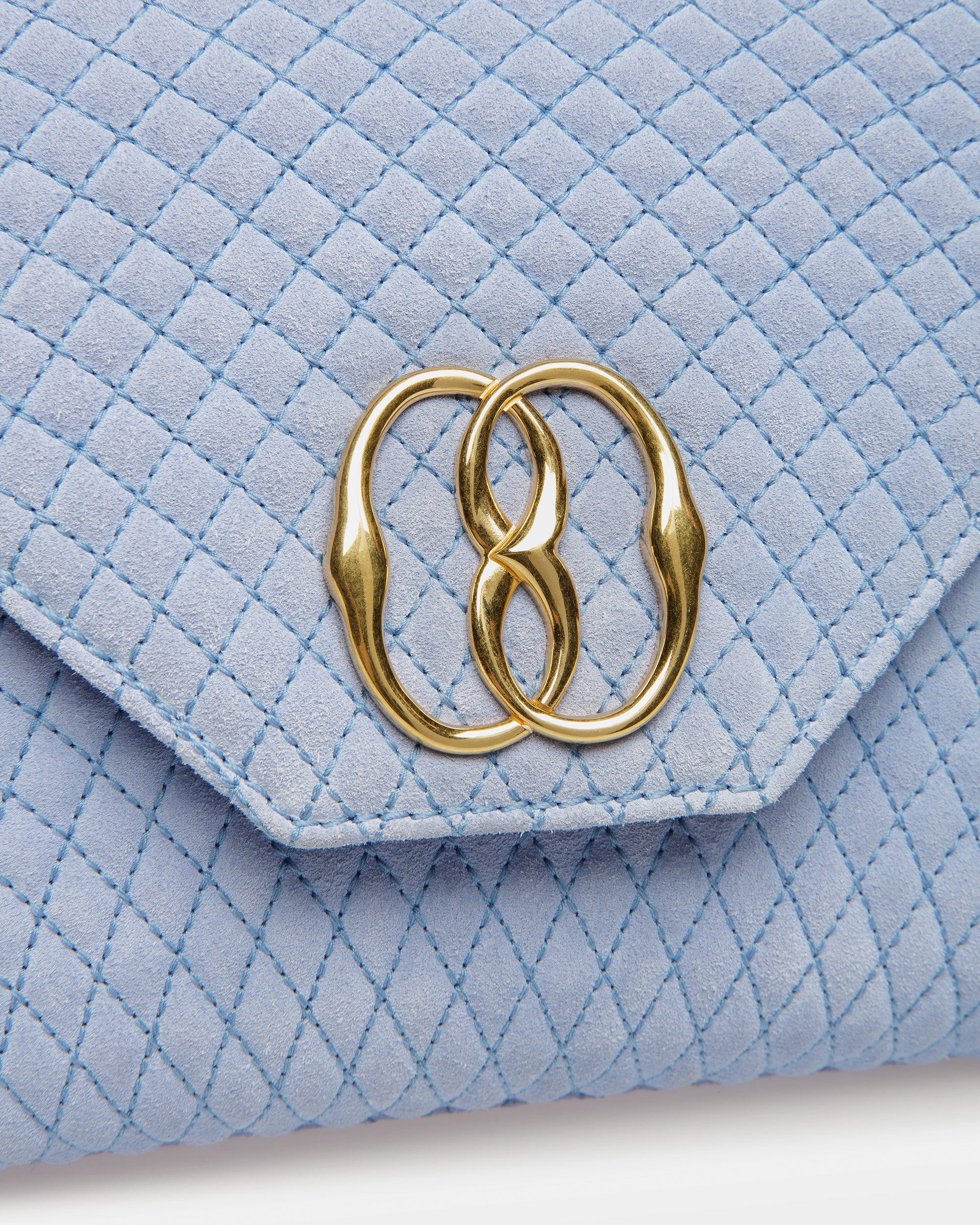 Emblem トップハンドル バッグ キルティング スエード - 女性 - Bally - 06