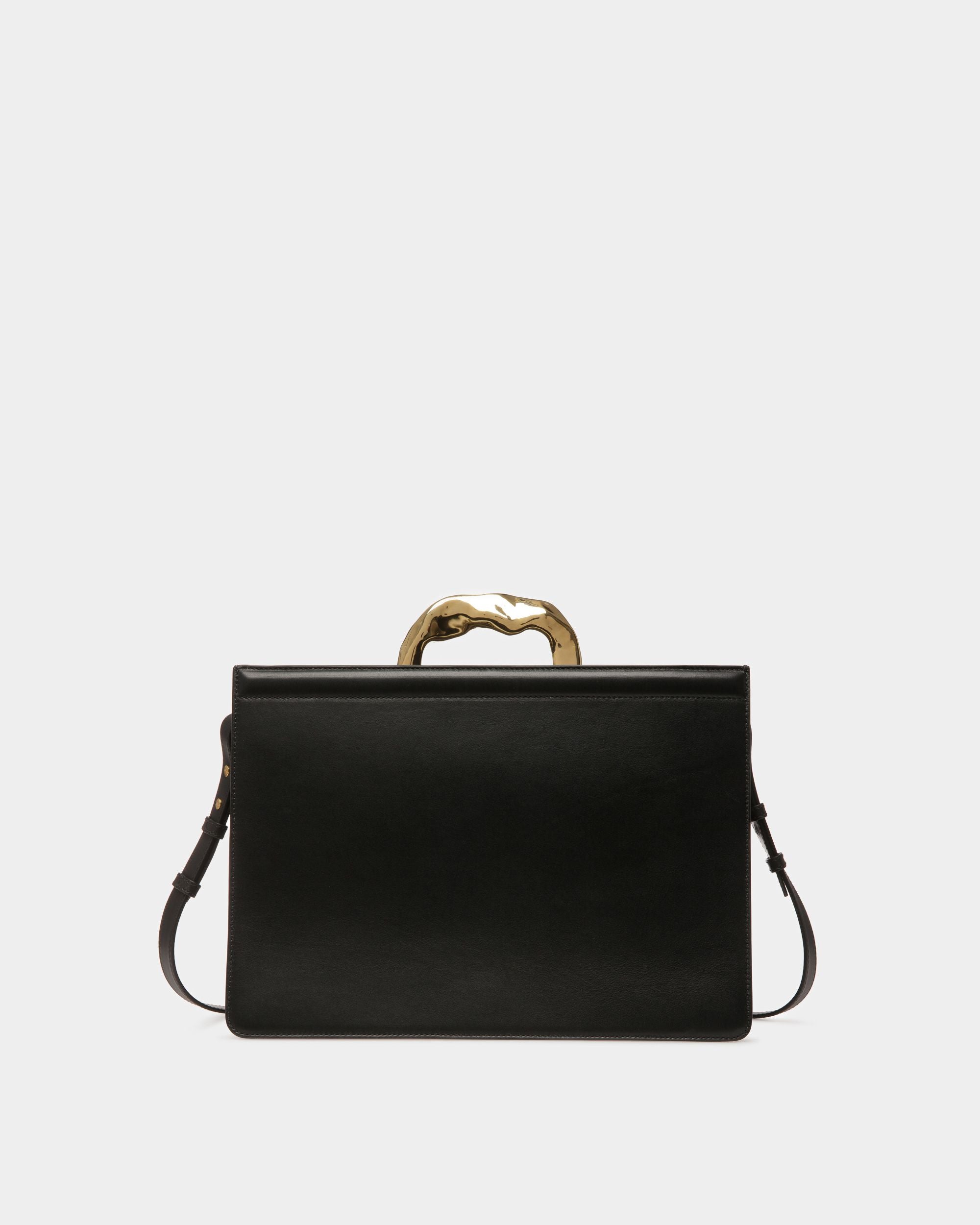 Baroque トップハンドルバッグ ブラック レザー - 女性 - Bally - 03
