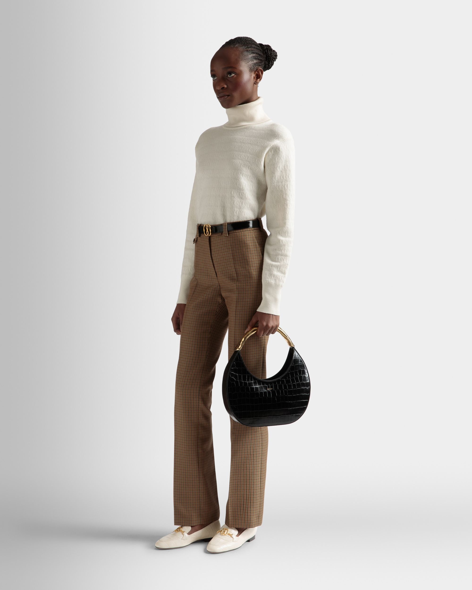 Baroque ホーボーバッグ ブラック レザー - 女性 - Bally - 02