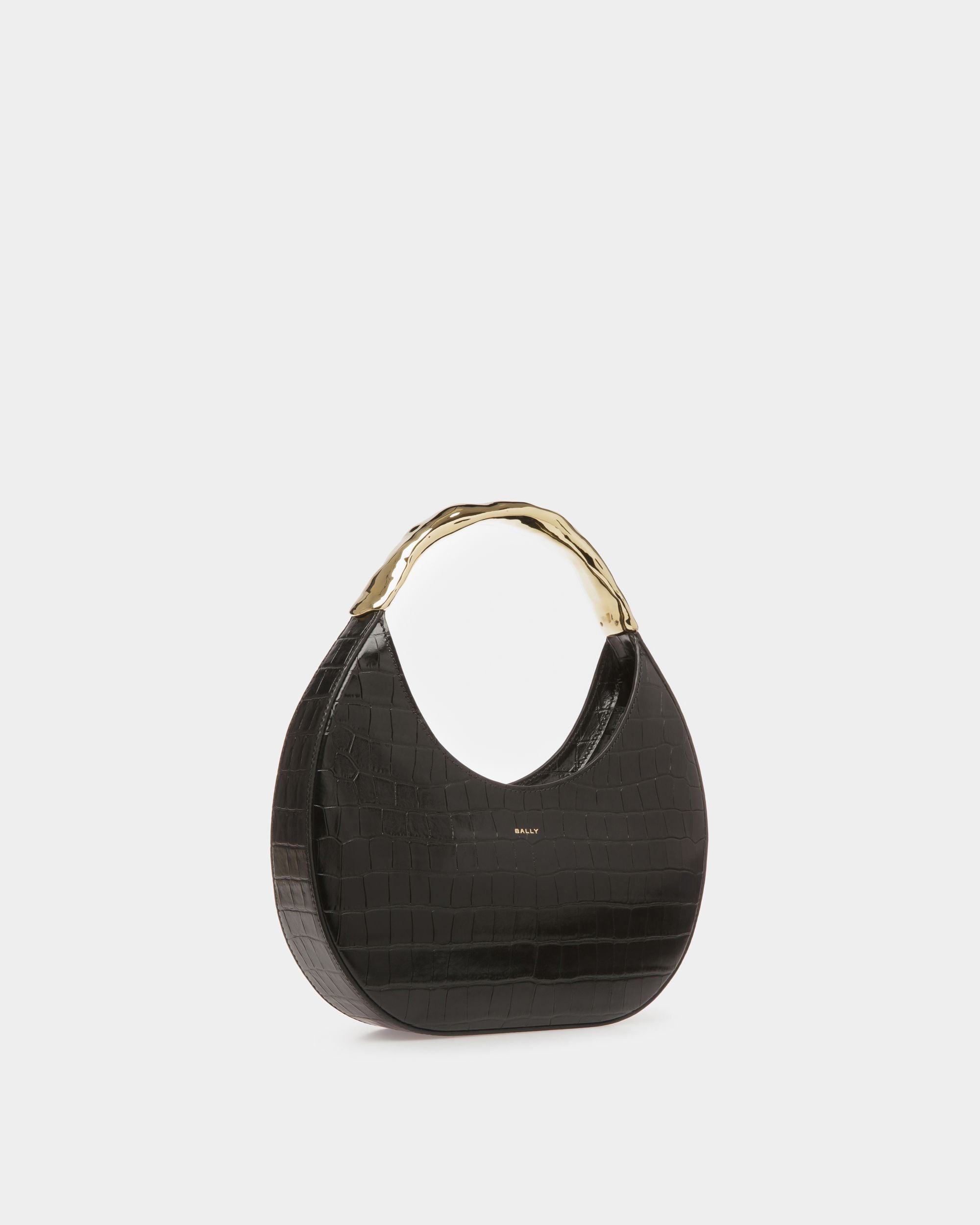 Baroque ホーボーバッグ ブラック レザー - 女性 - Bally - 04