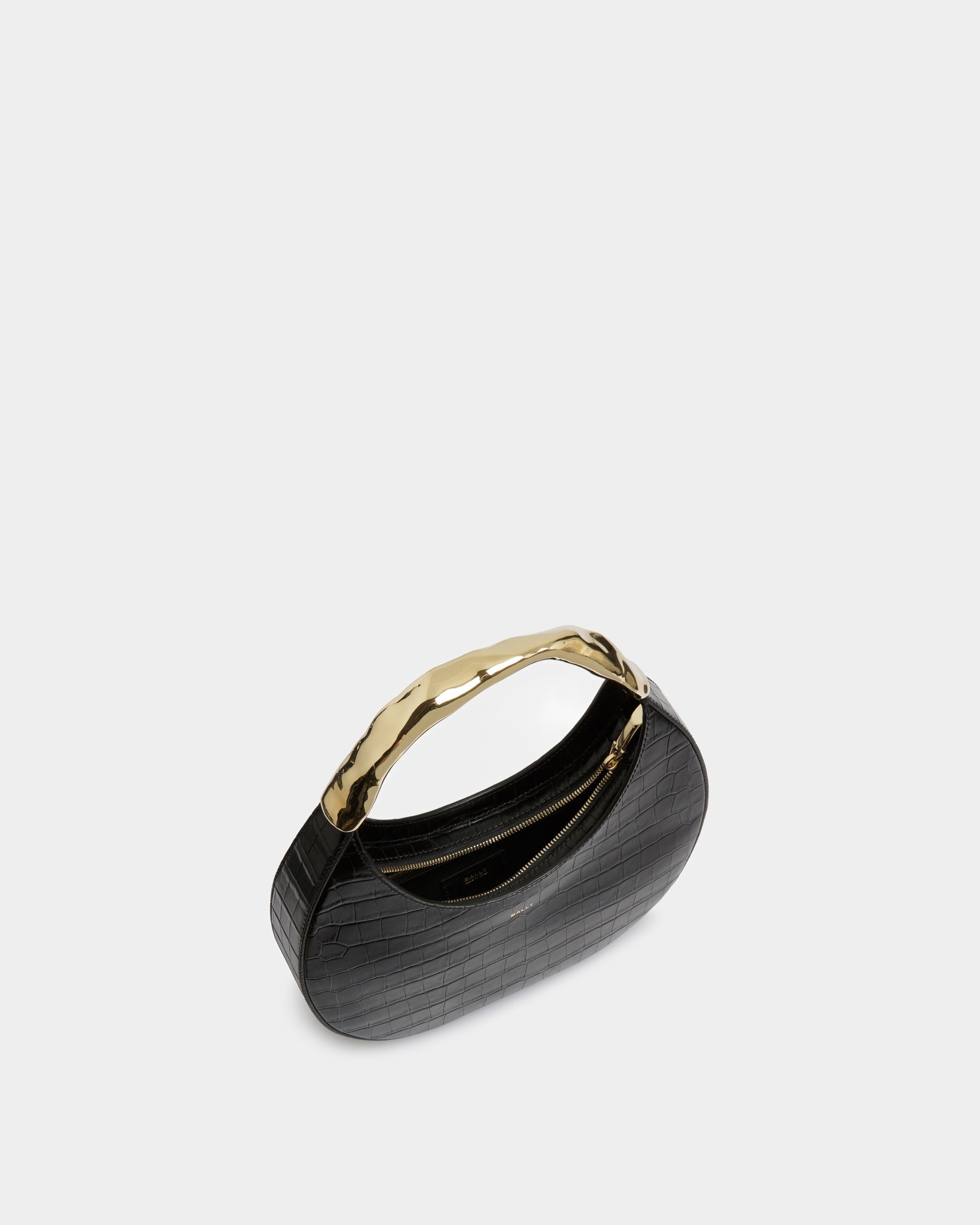 Baroque ホーボーバッグ ブラック レザー - 女性 - Bally - 05
