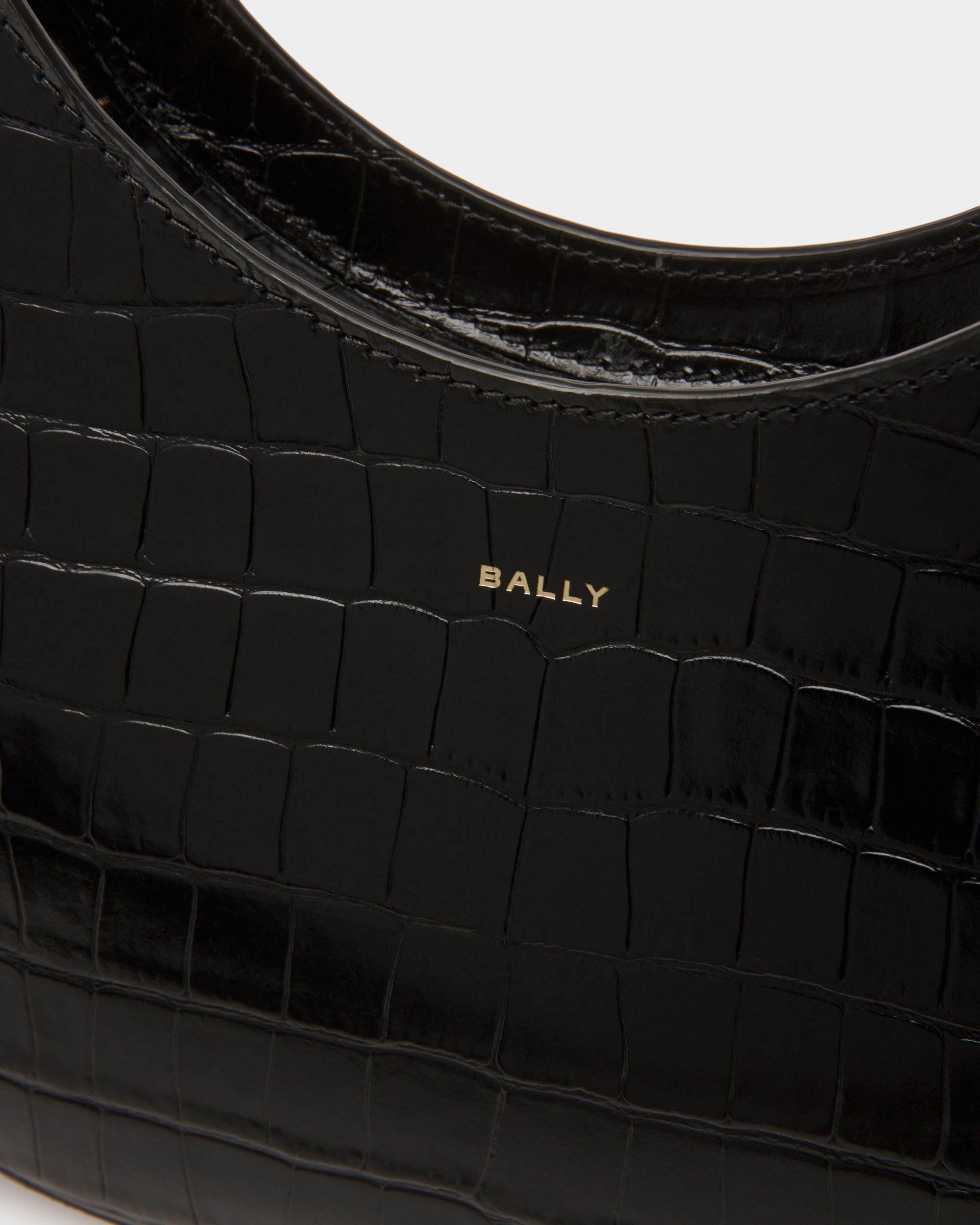 Baroque ホーボーバッグ ブラック レザー - 女性 - Bally - 06