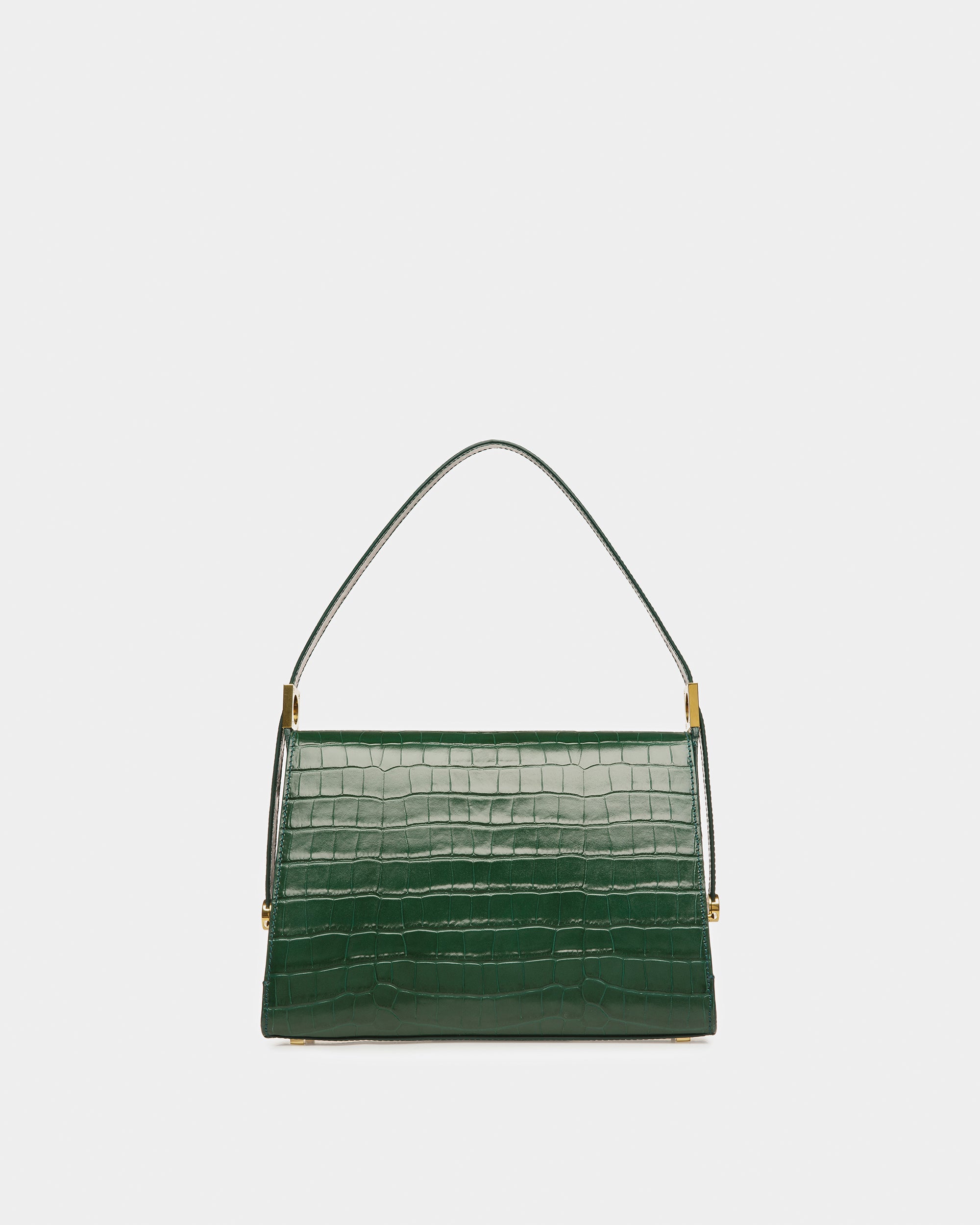 Emblem ショルダー バッグ クロコダイルエンボスレザー - 女性 - Bally - 03