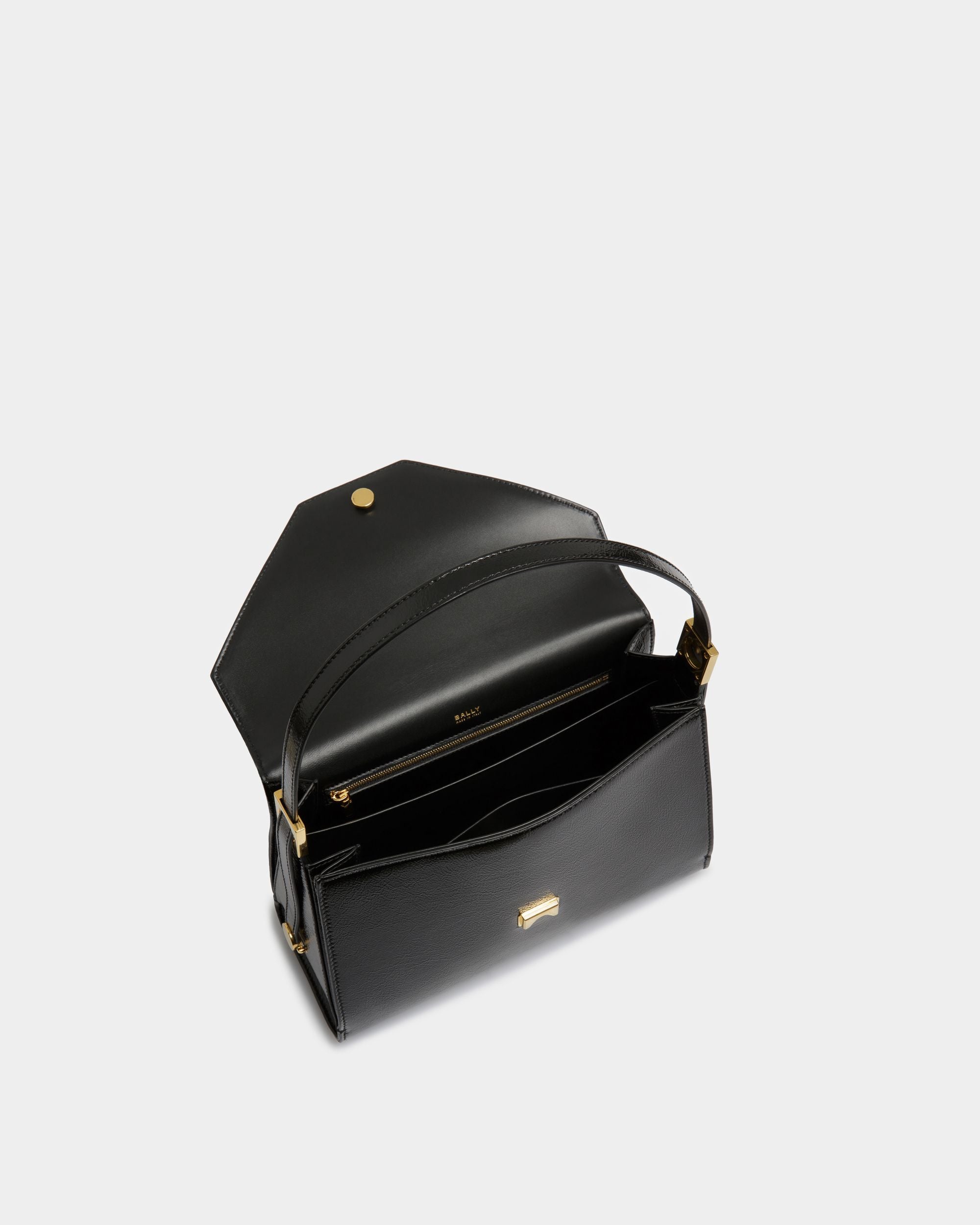 Emblem ショルダーバッグ ブラック レザー - 女性 - Bally - 04