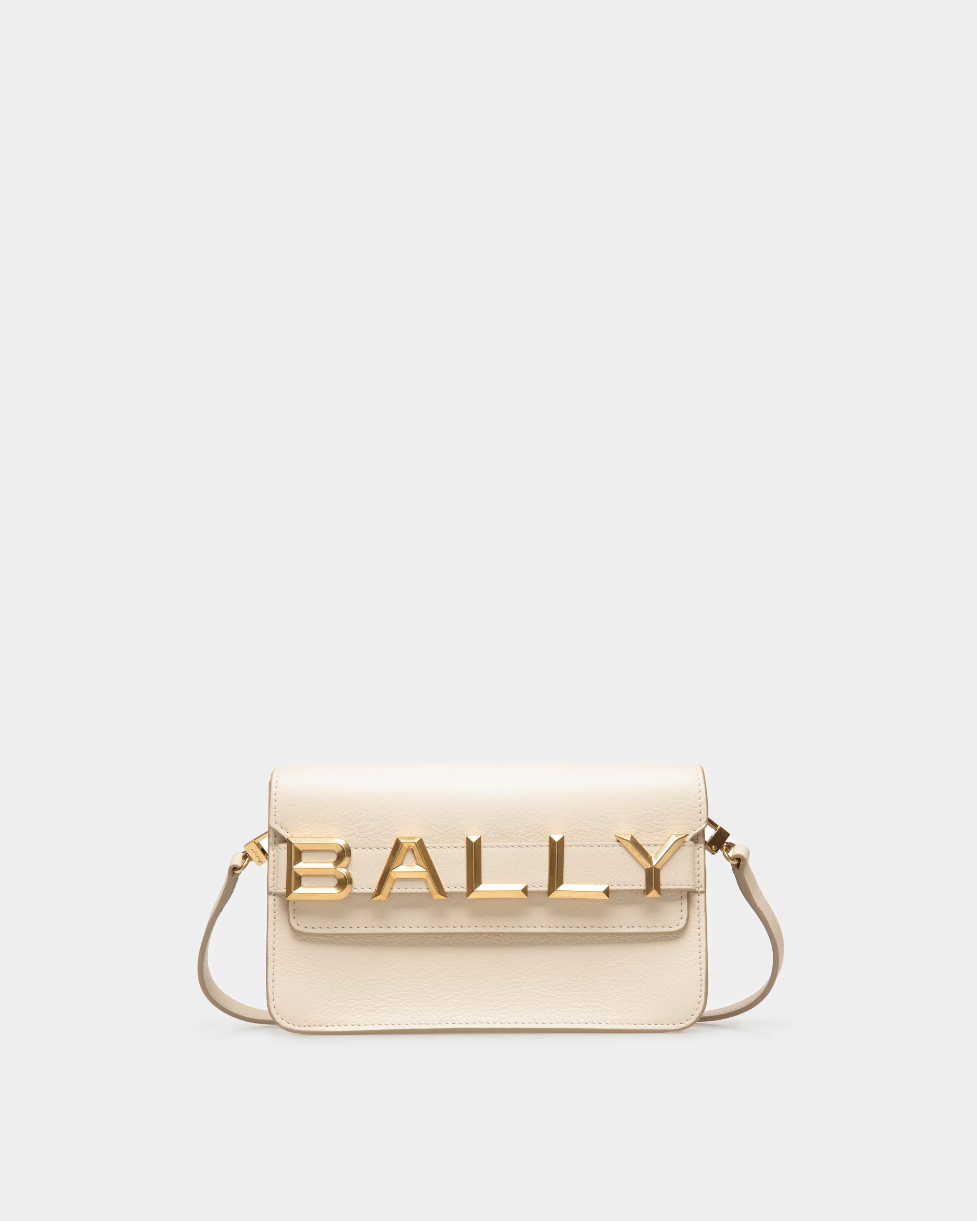 ロゴ クロスボディバッグ ボーンホワイト レザー - 女性 - Bally - 01
