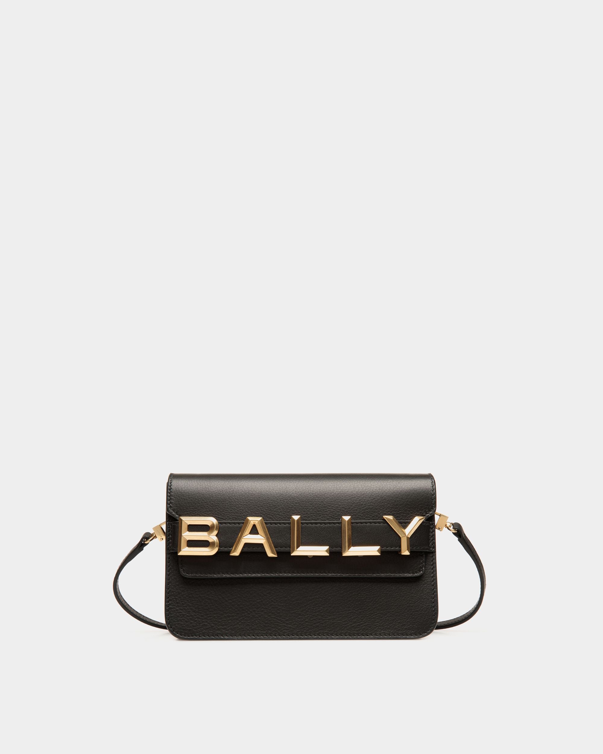 ロゴ クロスボディバッグ ブラック レザー - 女性 - Bally - 01
