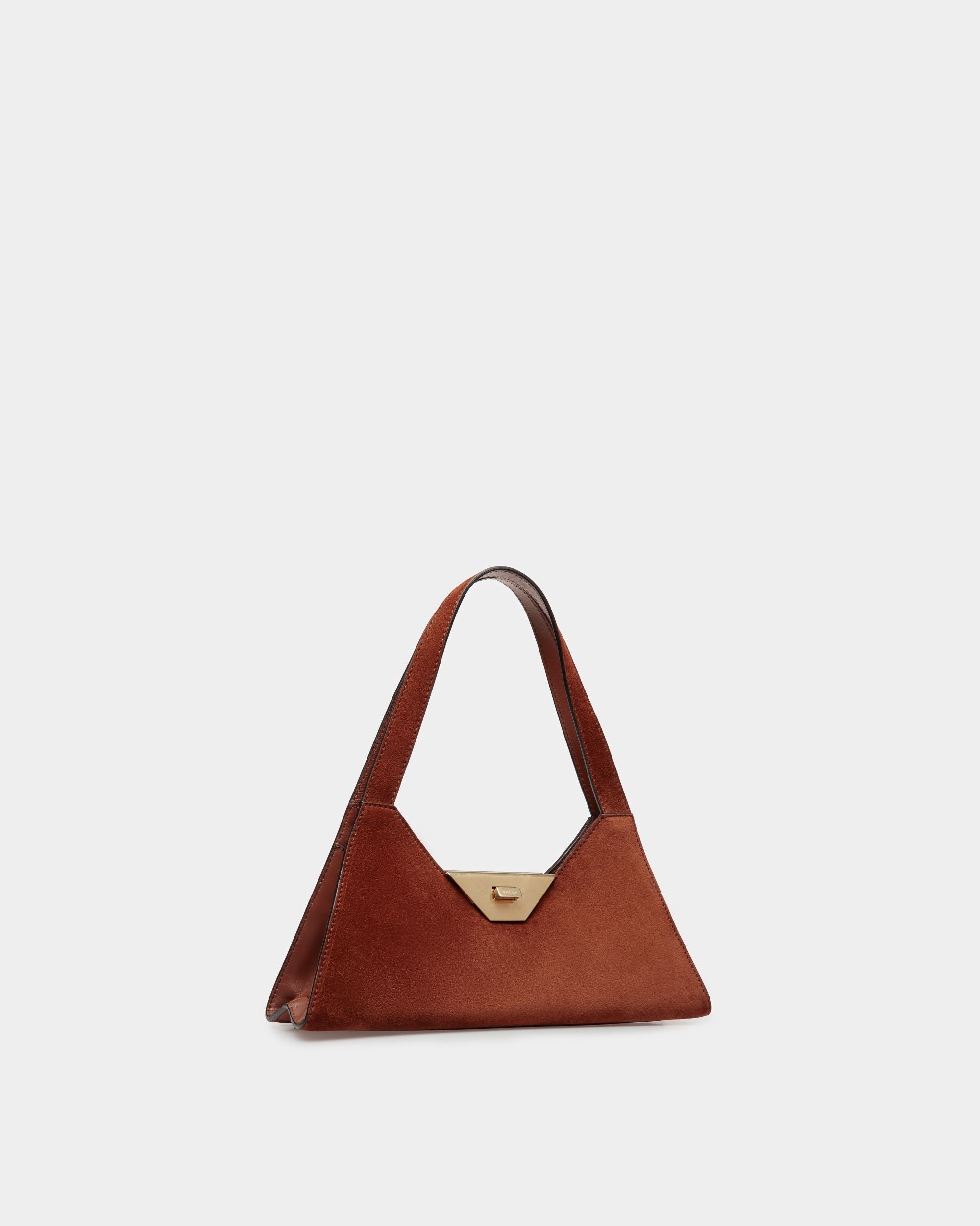 Trilliant Small ショルダーバッグ ブラウン スエード レザー - 女性 - Bally - 04