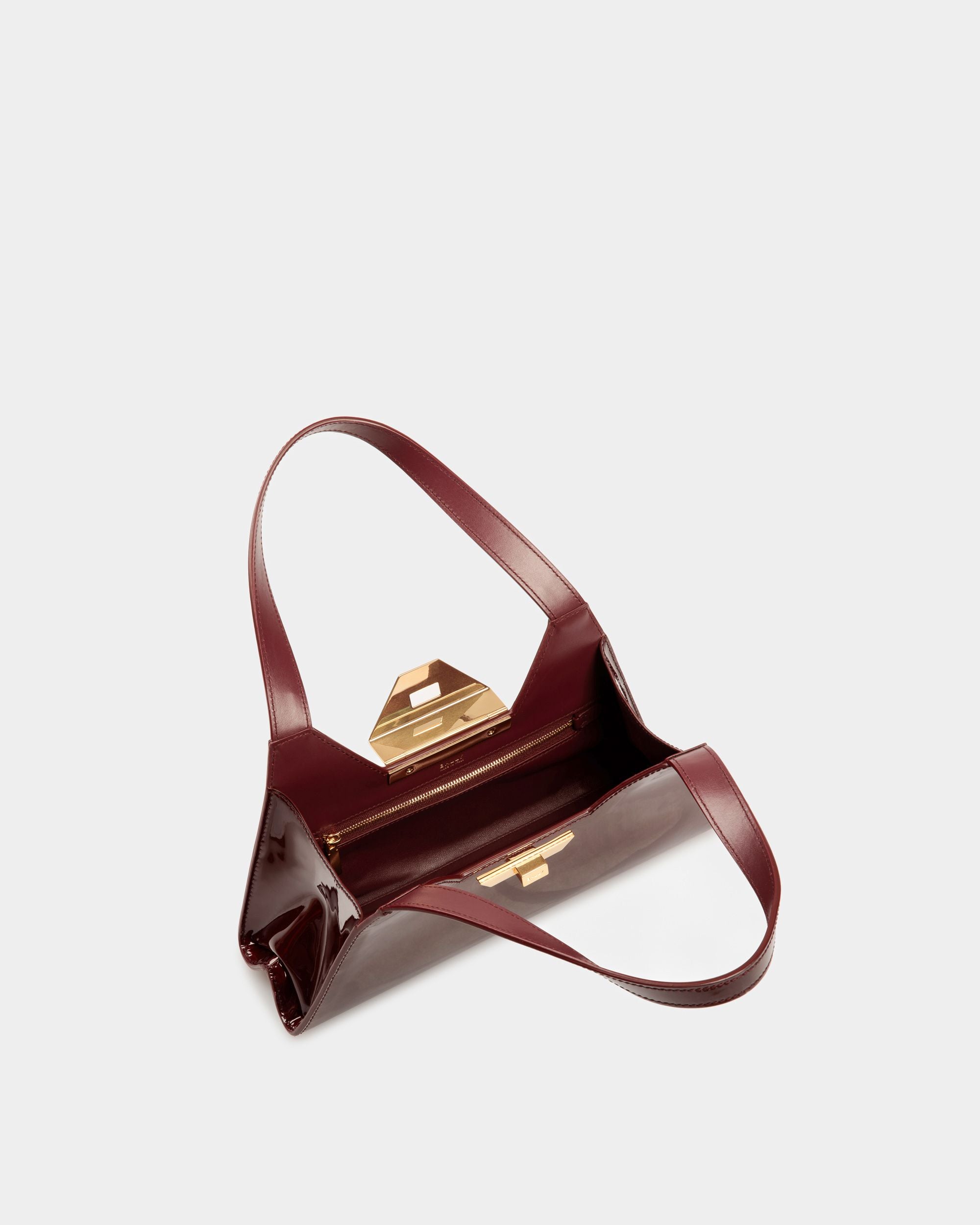 Trilliant Small ショルダーバッグ ディープレッド レザー - 女性 - Bally - 04
