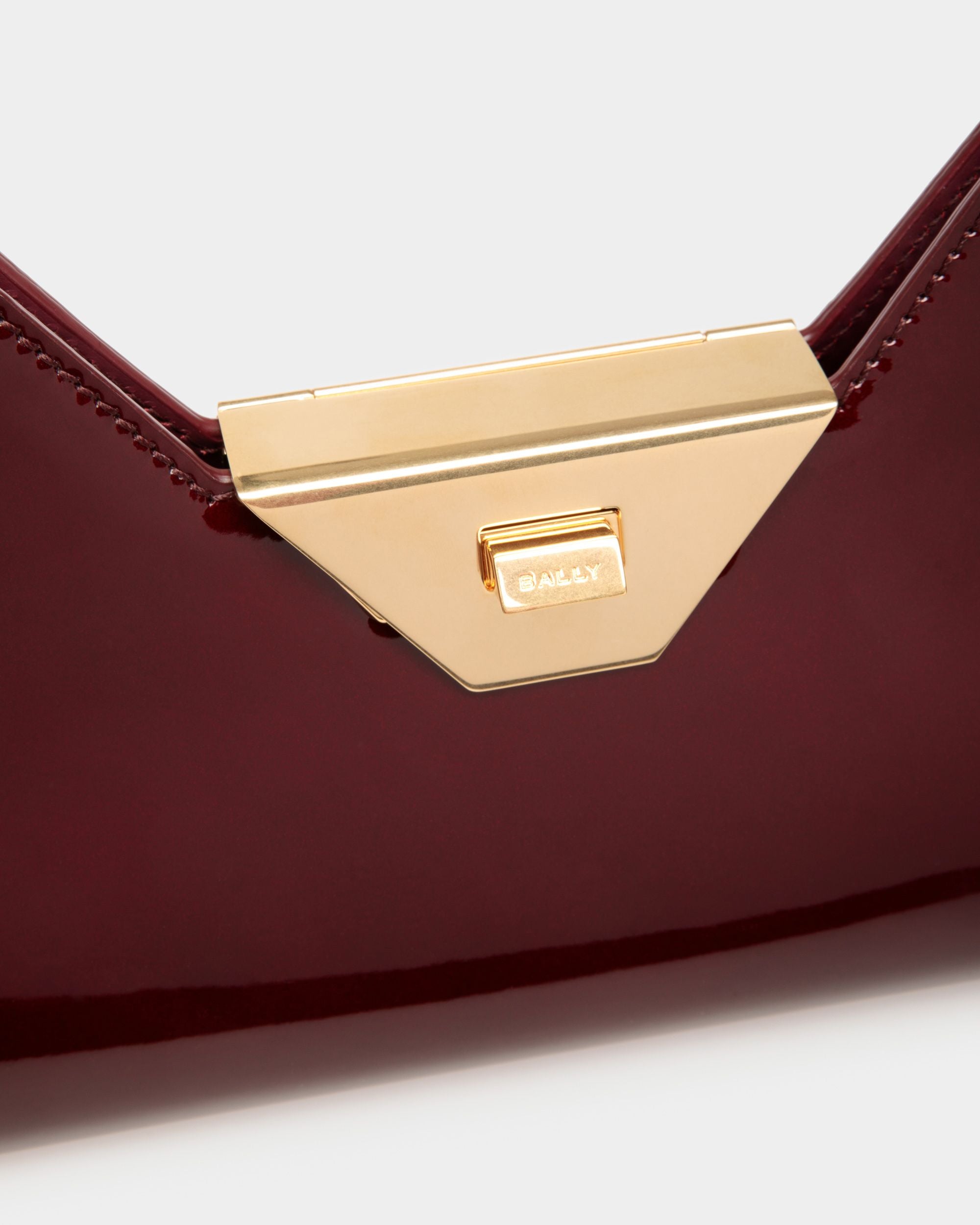 Trilliant Small ショルダーバッグ ディープレッド レザー - 女性 - Bally - 05