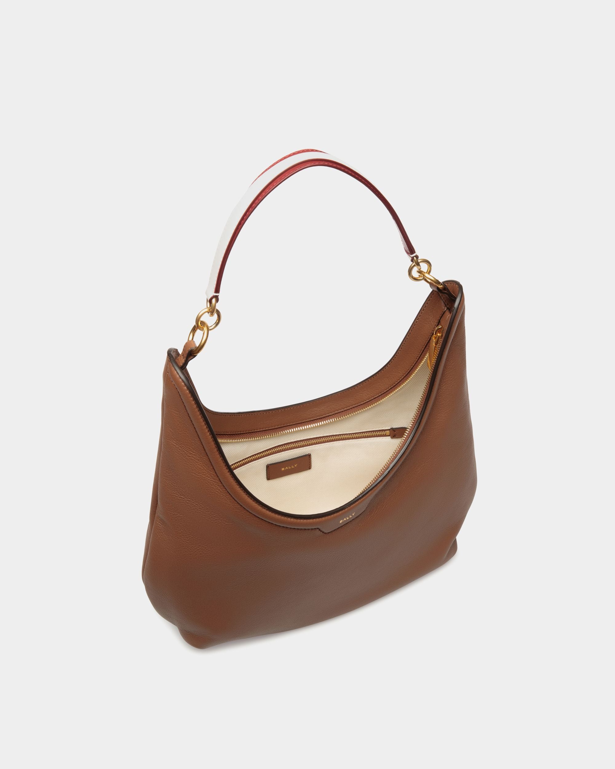 Code ホーボーバッグ ブラウン レザー - 女性 - Bally - 05