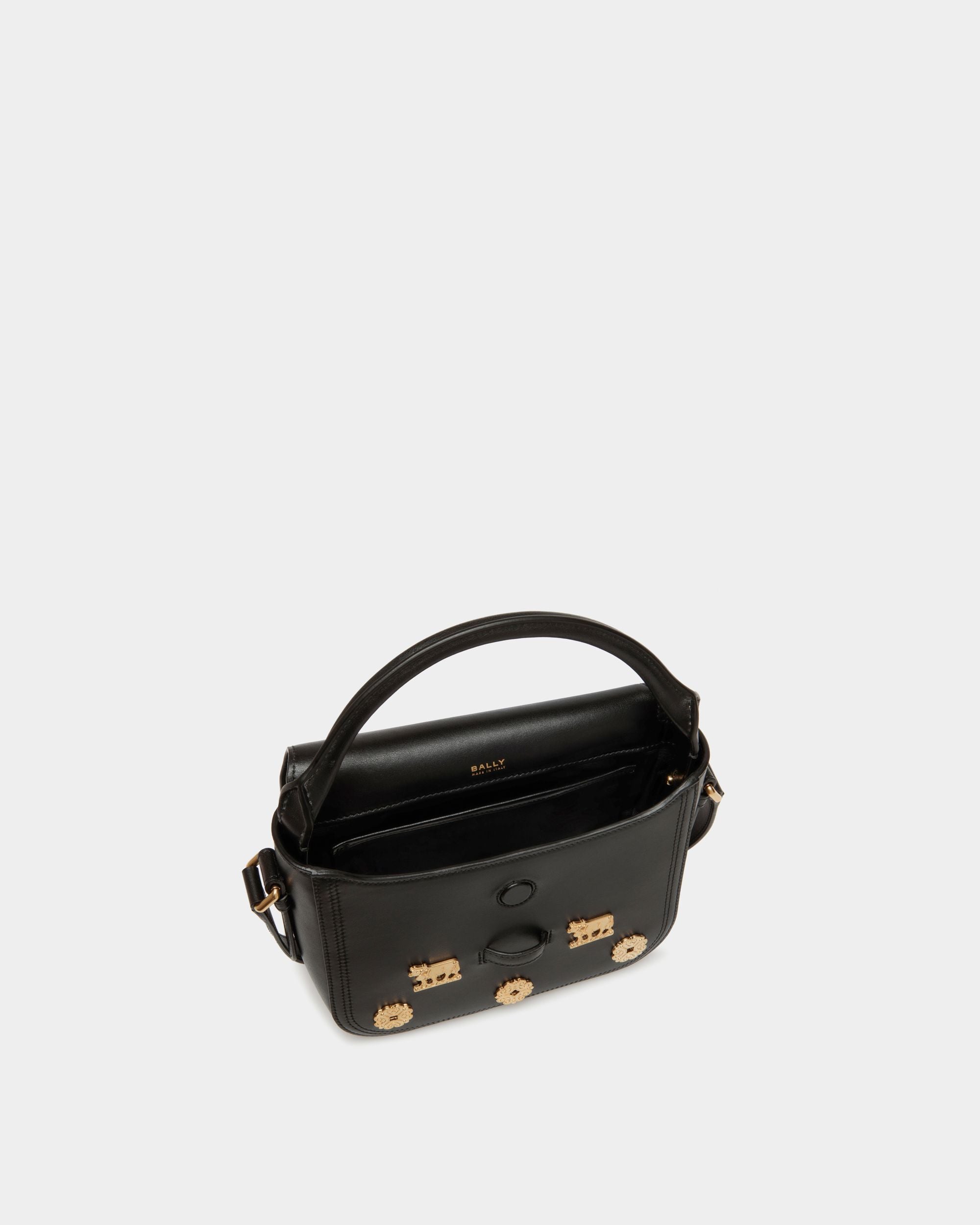Beckett ミニバッグ ブラック レザー スタッズ - 女性 - Bally - 05