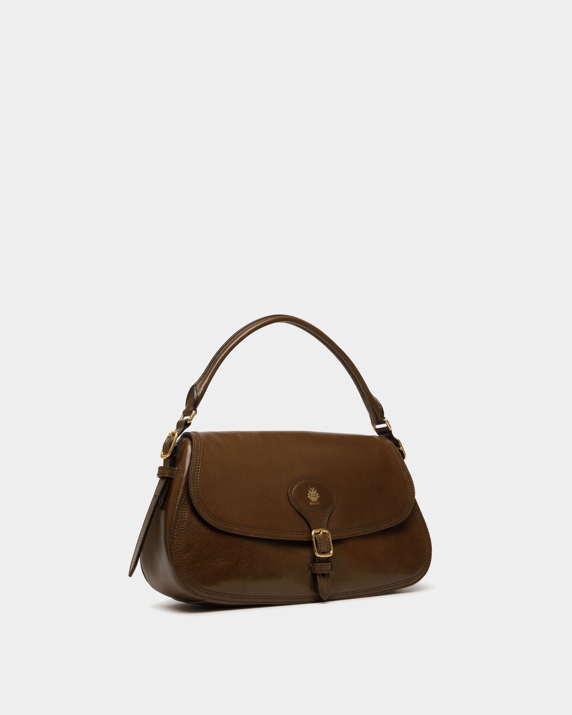 Beckett ショルダーバッグ マロングラッセ レザー - 女性 - Bally - 04