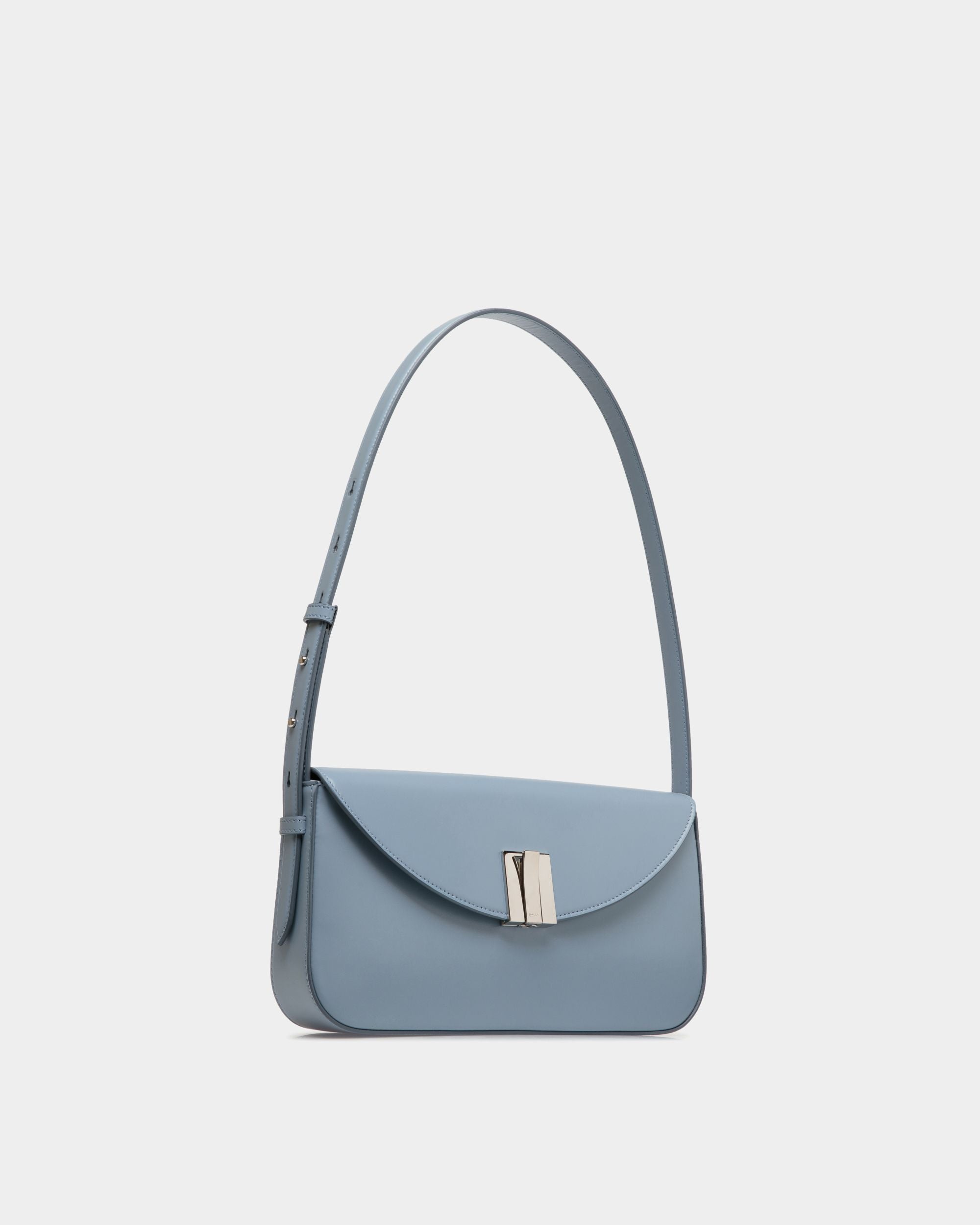 Ollam スモール ショルダーバッグ ライトブルー レザー - 女性 - Bally - 04