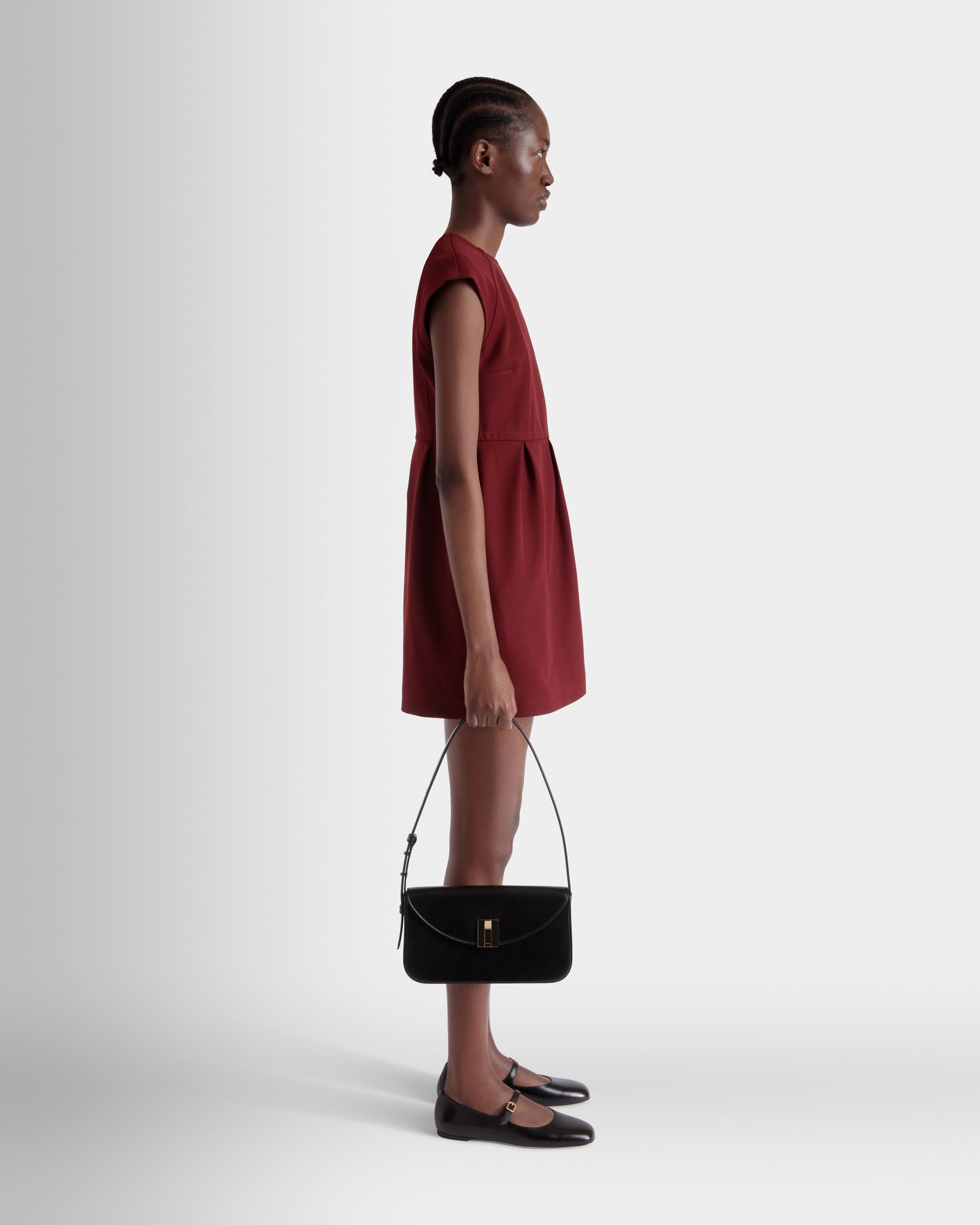 Ollam スモール ショルダーバッグ ブラック レザー - 女性 - Bally - 02